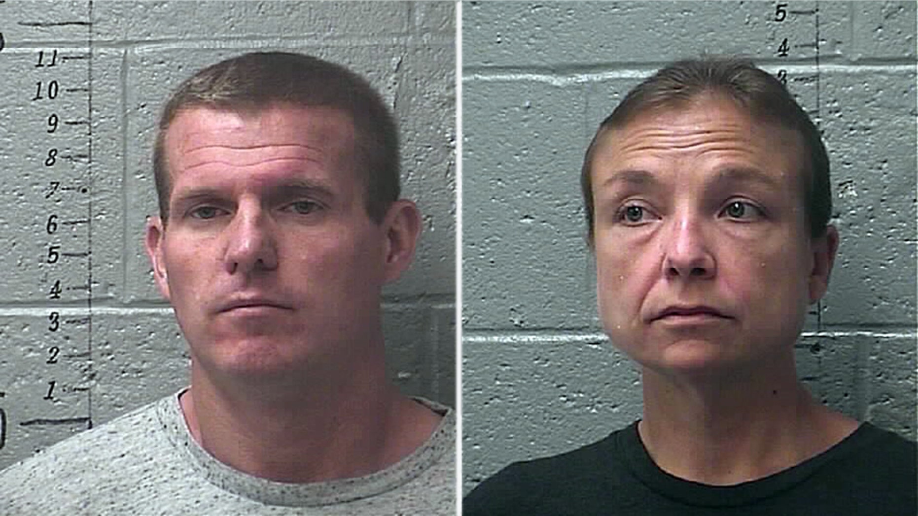 Daryl J. Head, left, and Laura Cheatham were charged after children were found in what the sheriff described as "deplorable" conditions in their home.