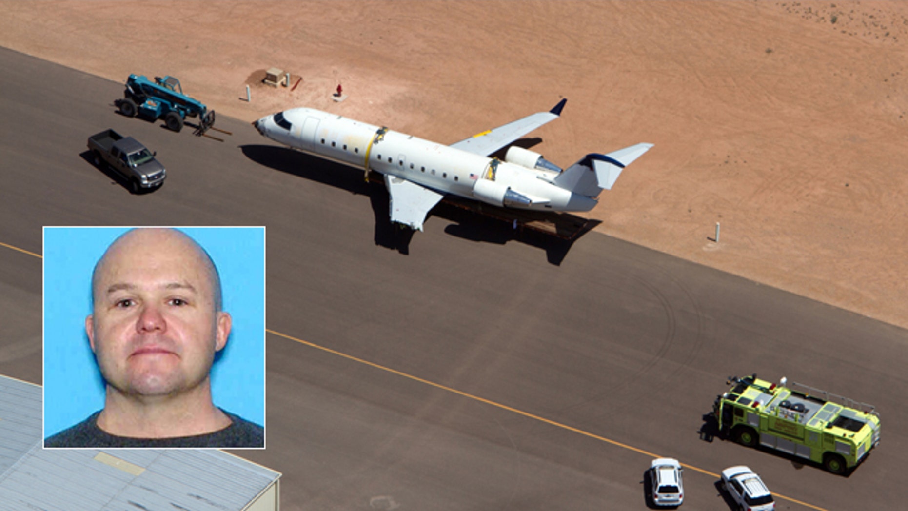 July 17: Brian Hedglin, 40, scaled a razor wire fence at the St. George Municipal Airport in Utah early Tuesday, then boarded the 50-passenger SkyWest jet while the airport was closed, authorities say.