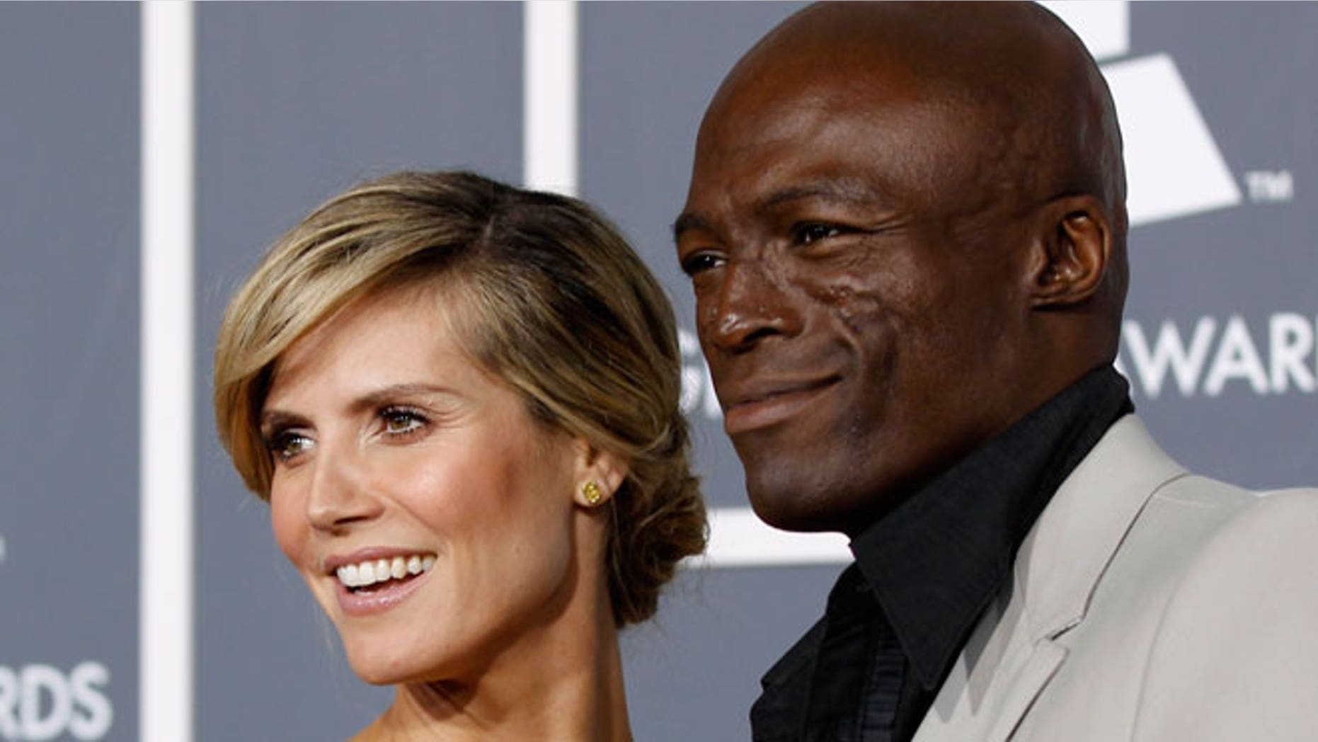 Heidi Klum and Seal before their split earlier this year.