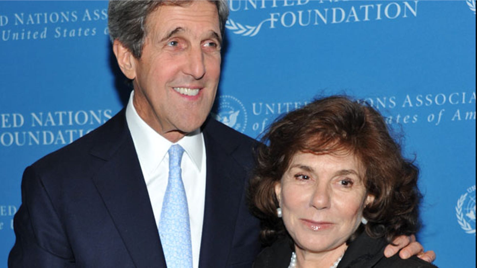 In a Nov. 18, 2010 file photo, Sen. John Kerry and wife Teresa Heinz Kerry attend the United Nations Foundation Annual Leadership Dinner at the Waldorf-Astoria Hotel in New York.