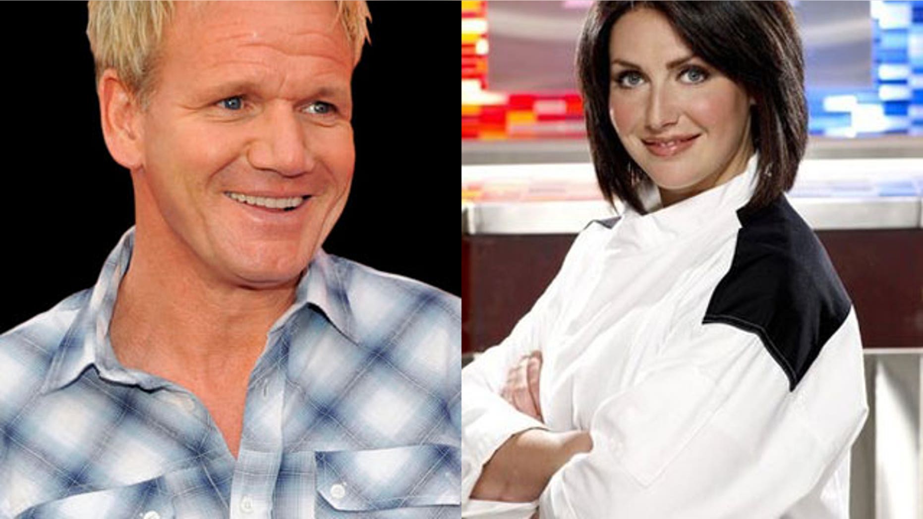 Gordon Ramsay and Holli Ugalde