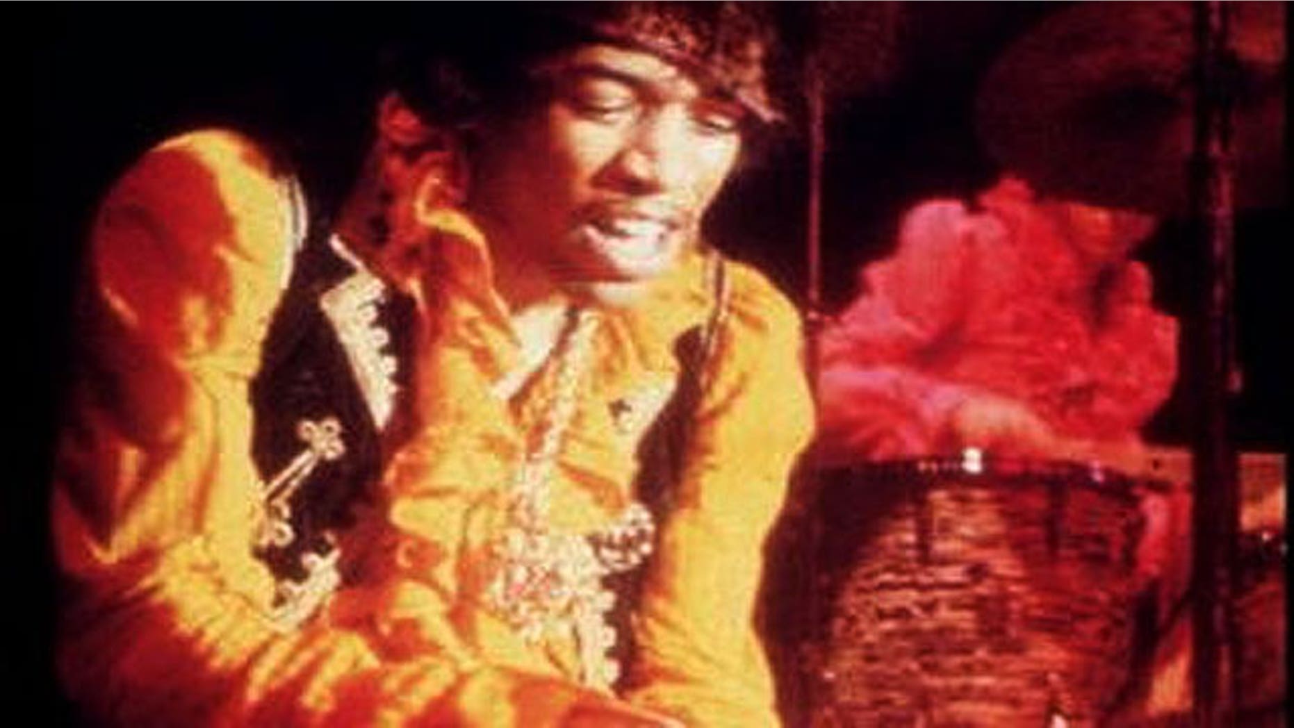 Jimi Hendrix in 1966 (AP)