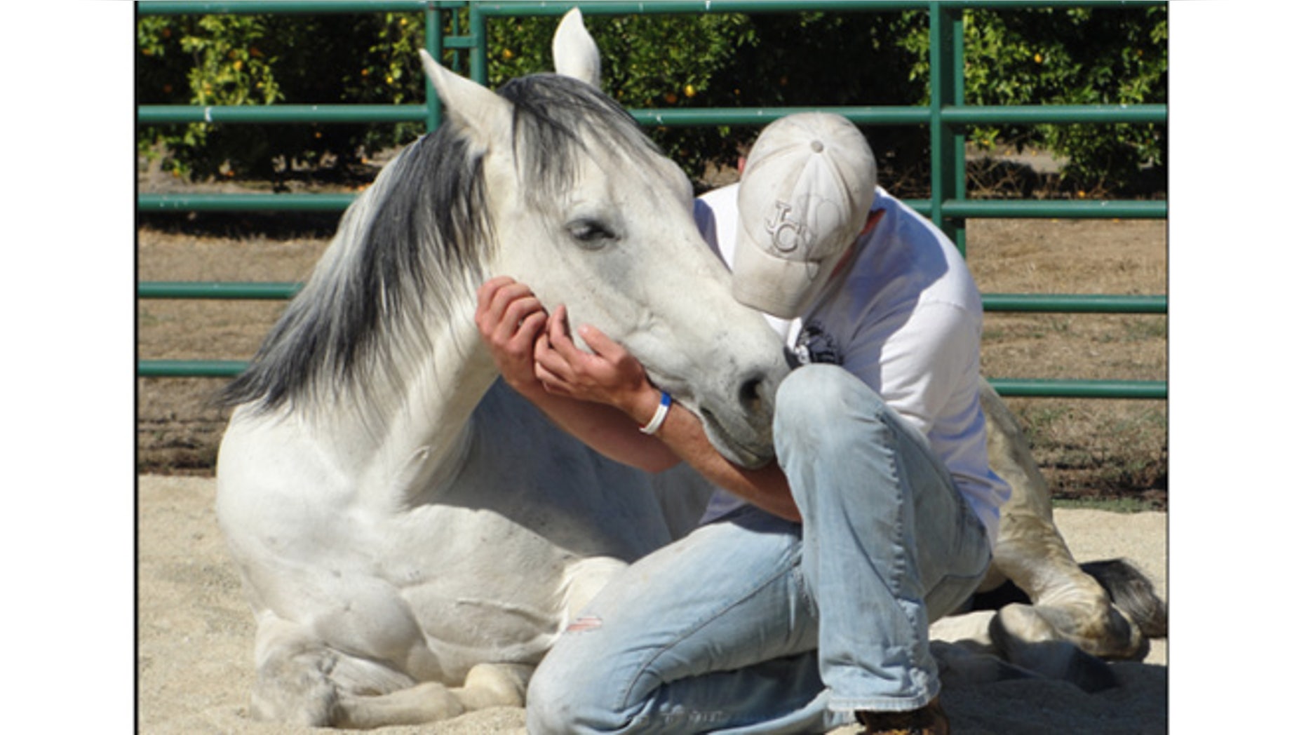 Actress Jennifer O'Neill's 10-acre Nashville farm provides equine therapy to current and former military members, many of whom suffer from PTSD.