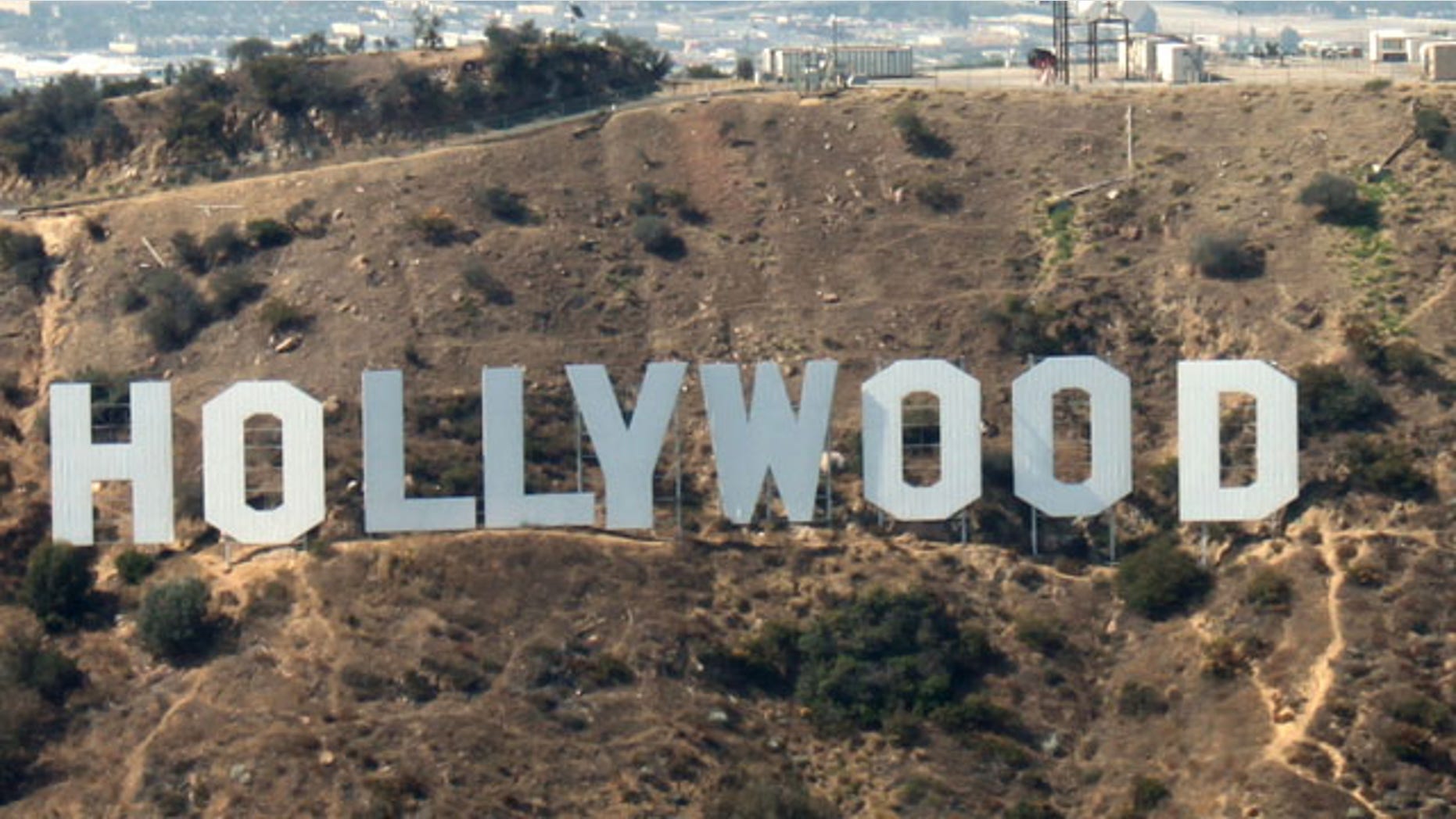 The Hollywood Sign as it appears today.