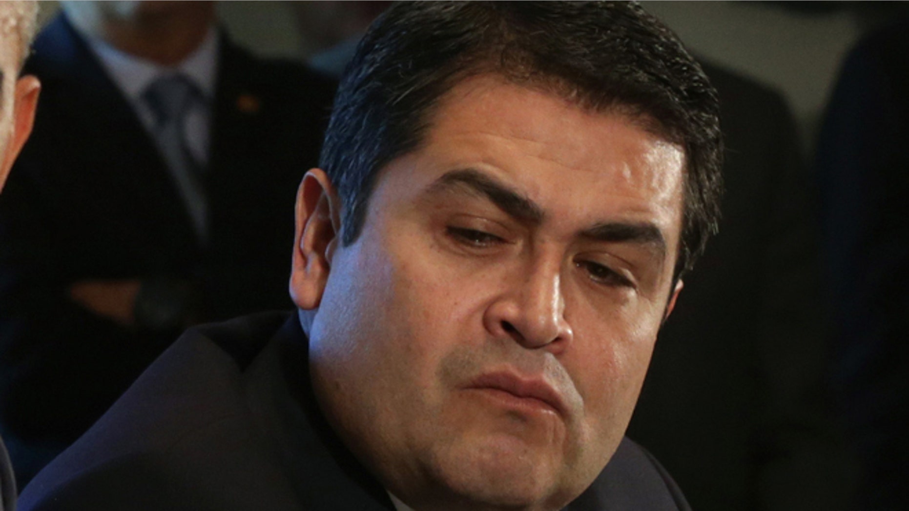 President Juan Orlando Hernandez of Honduras. (Photo by Alex Wong/Getty Images)