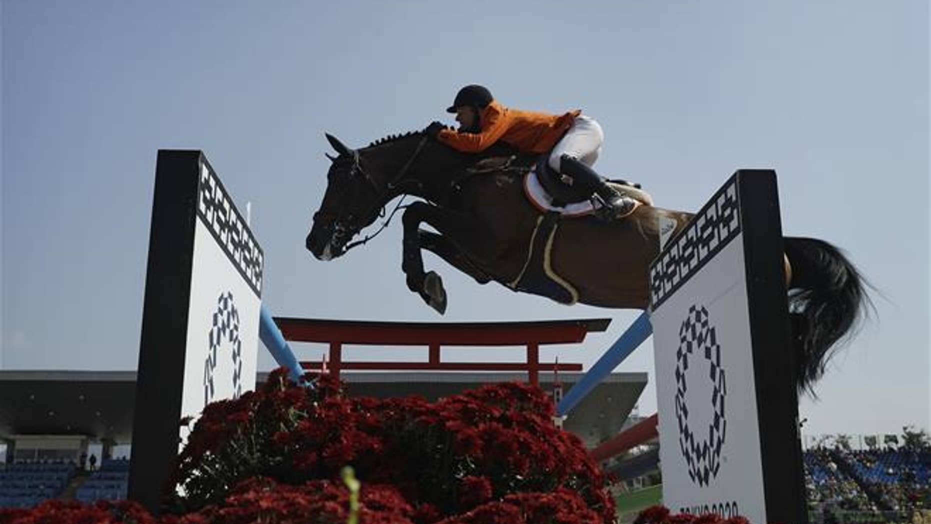 File photo of an equestrian competition.