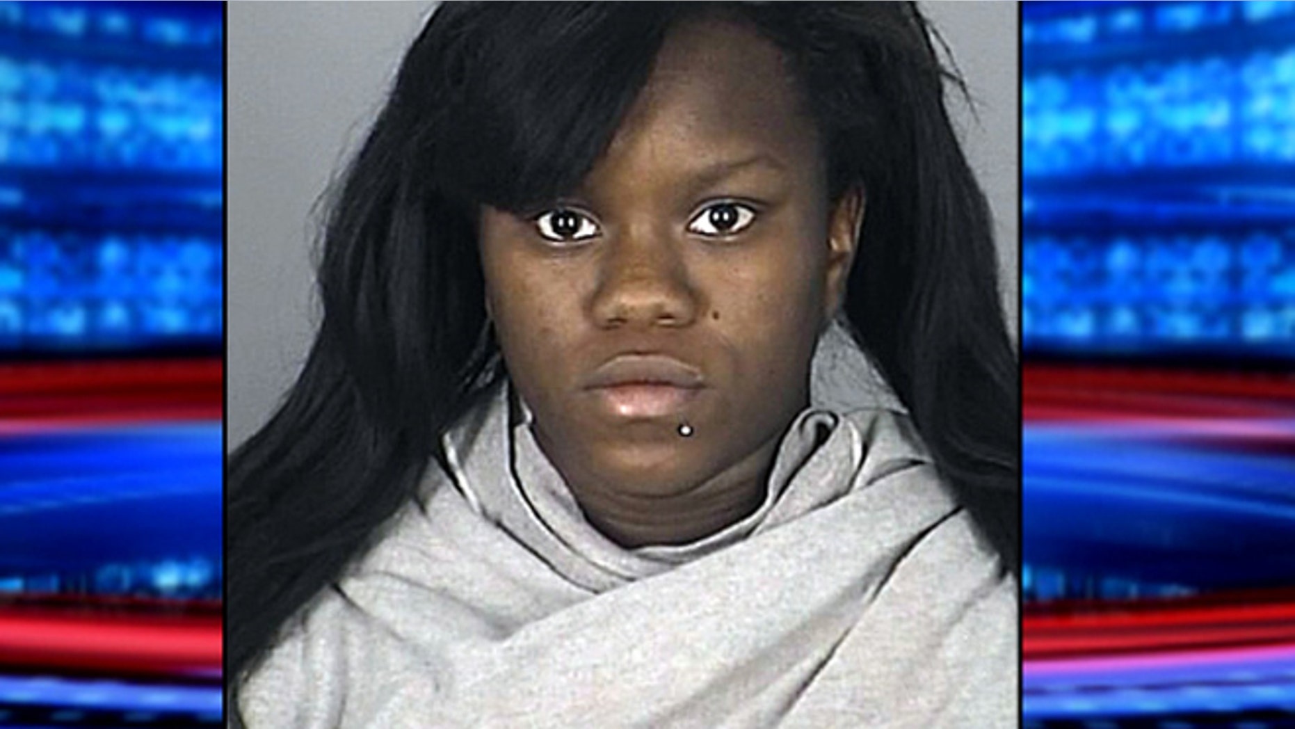 Chekayla Dampier allegedly ran the water from the tap in her bathroom and held the baby under for two to three minutes.