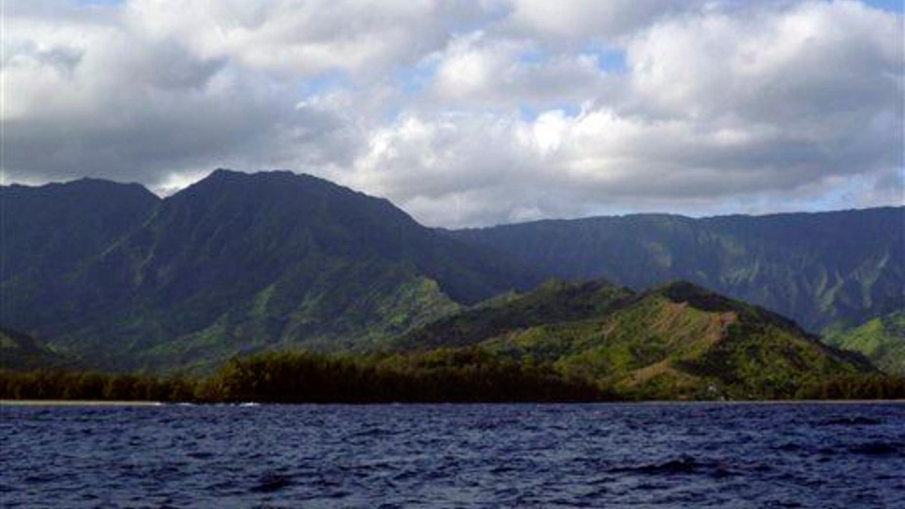 This Oct. 3, 2011 photo shows the coast of Kauai, Hawaii, where some of the crickets in question live.