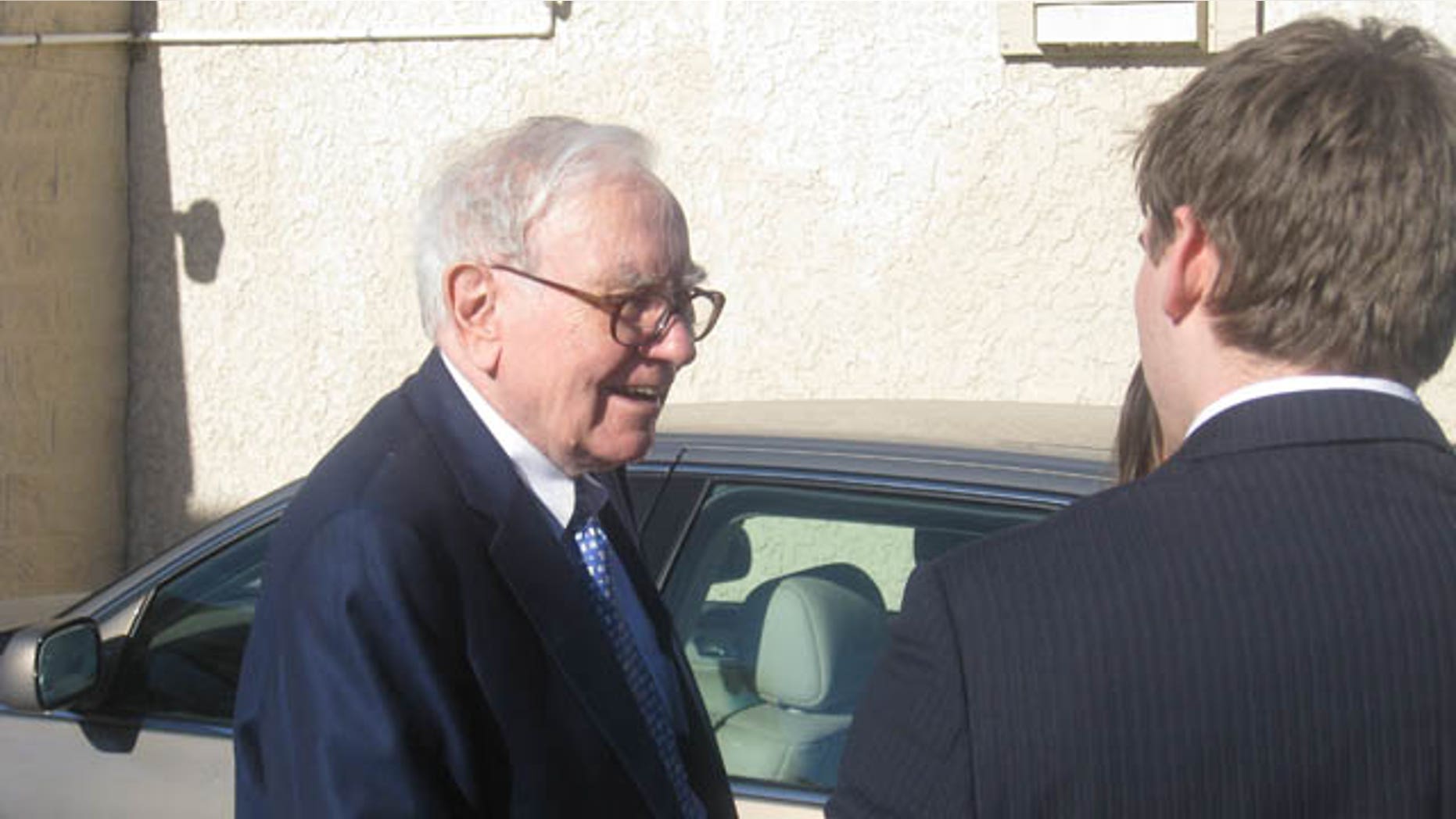 This photo shows Warren Buffett.
