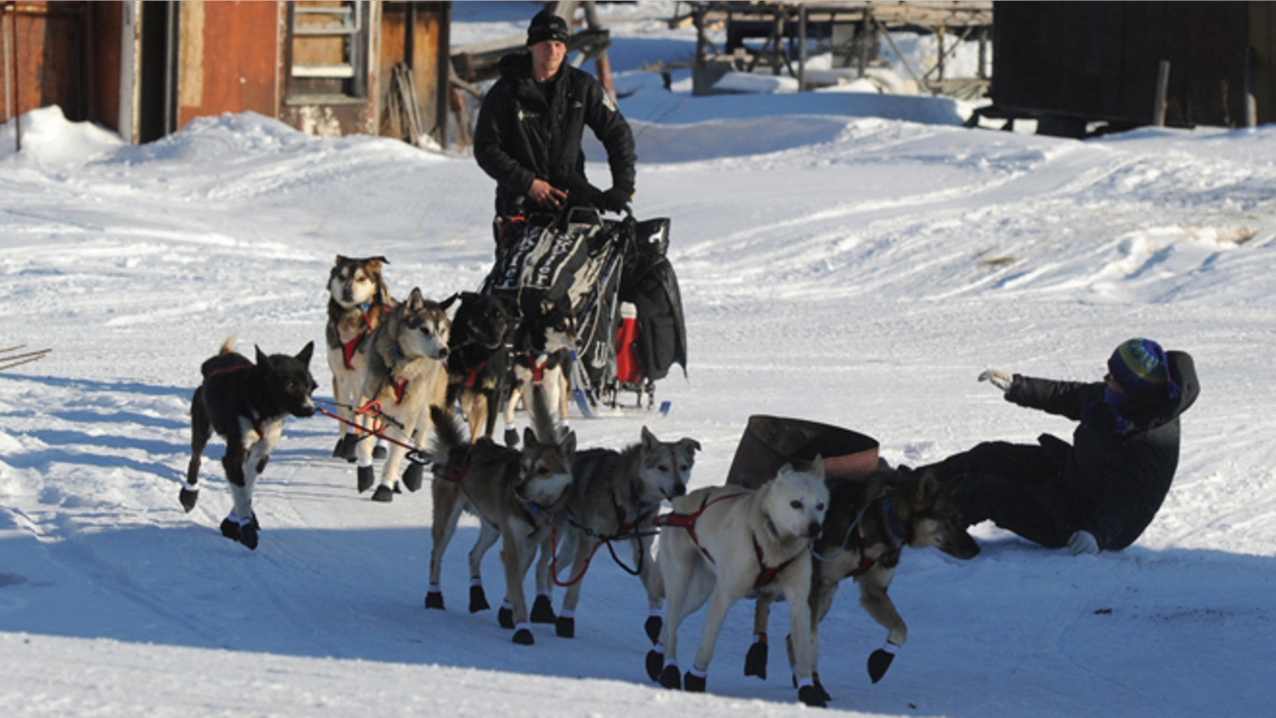 Dallas Seavey won his second Iditarod early Tuesday, taking the lead just hours before his finish.
