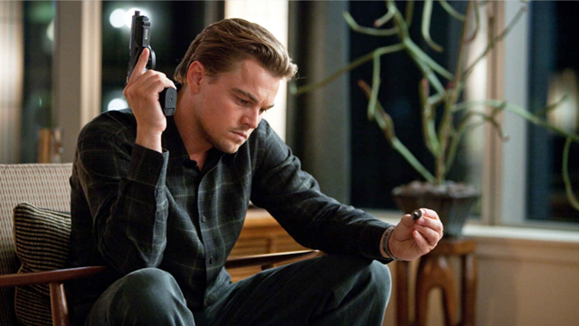 Leonardo DiCaprio is shown in a scene from 'Inception.' (AP)