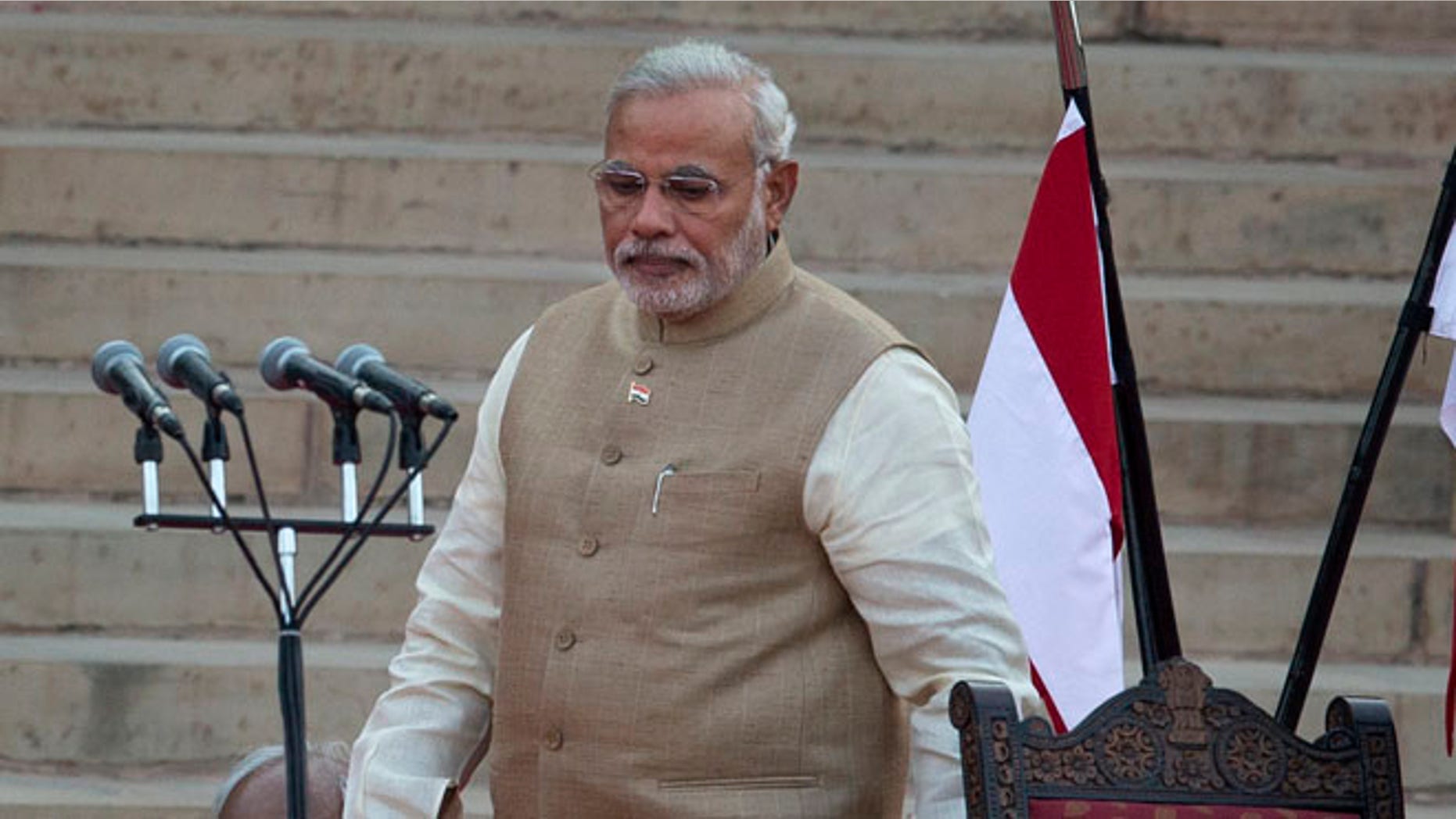 May 26, 2014: India's new prime minister Narendra Modi, in New Delhi, India.