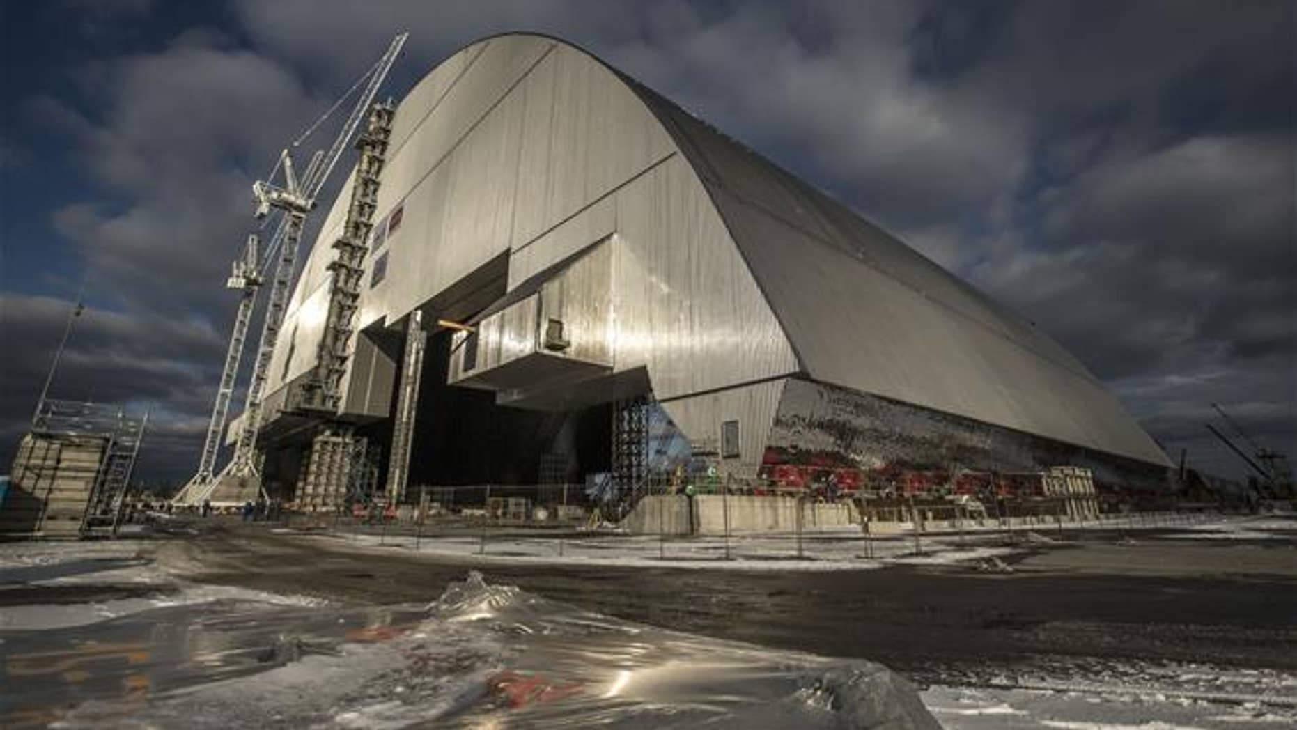 Inside the new effort to entomb Chernobyl's wreckage Fox News