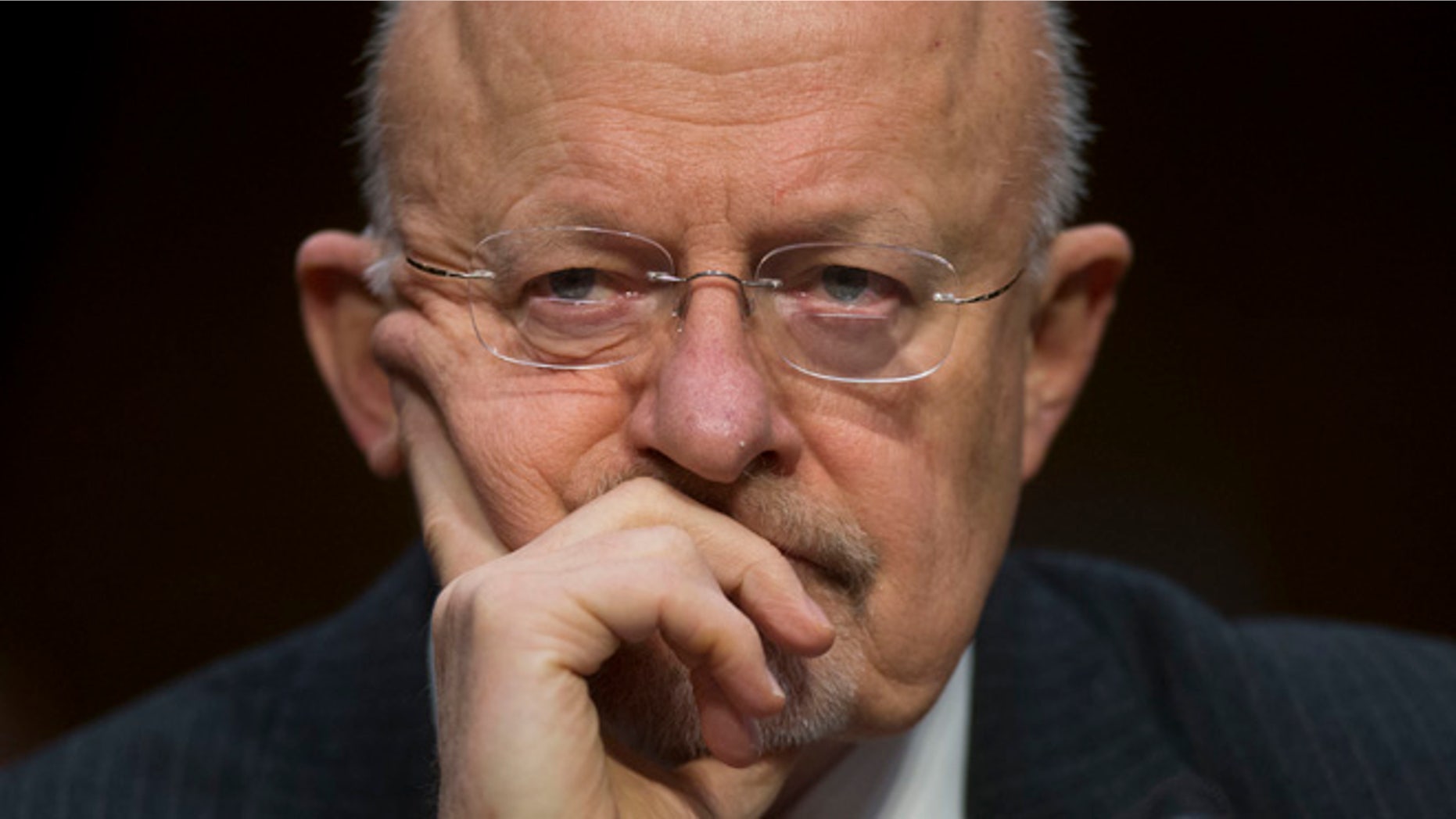 In this Jan. 29, 2014 file photo, Dir. of National Intelligence James Clapper, testifies before the Senate Intelligence Committee hearing on Capitol Hill in Washington.