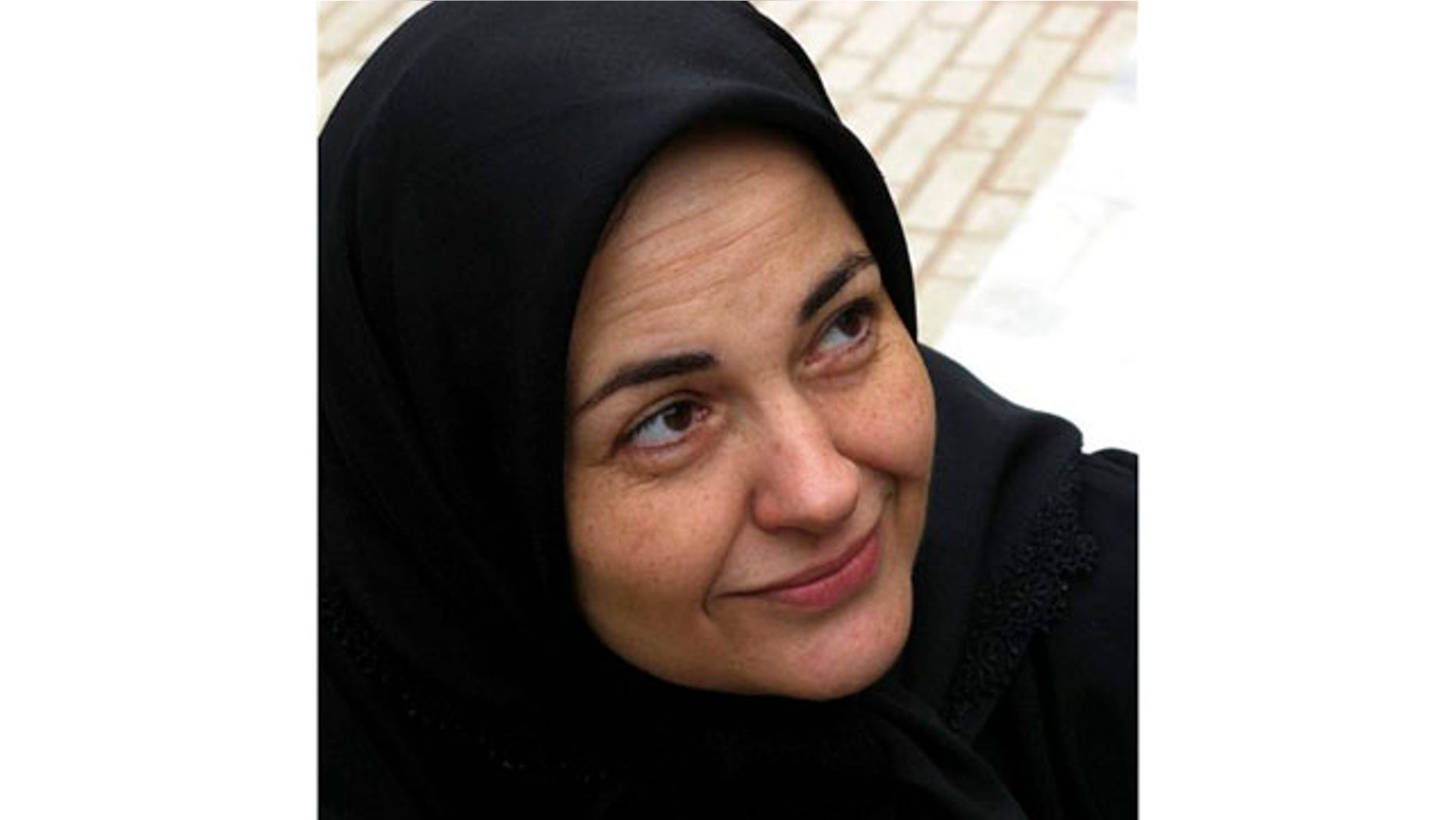 Undated picture allegedly shows Haleh Sahabi in an undisclosed location.