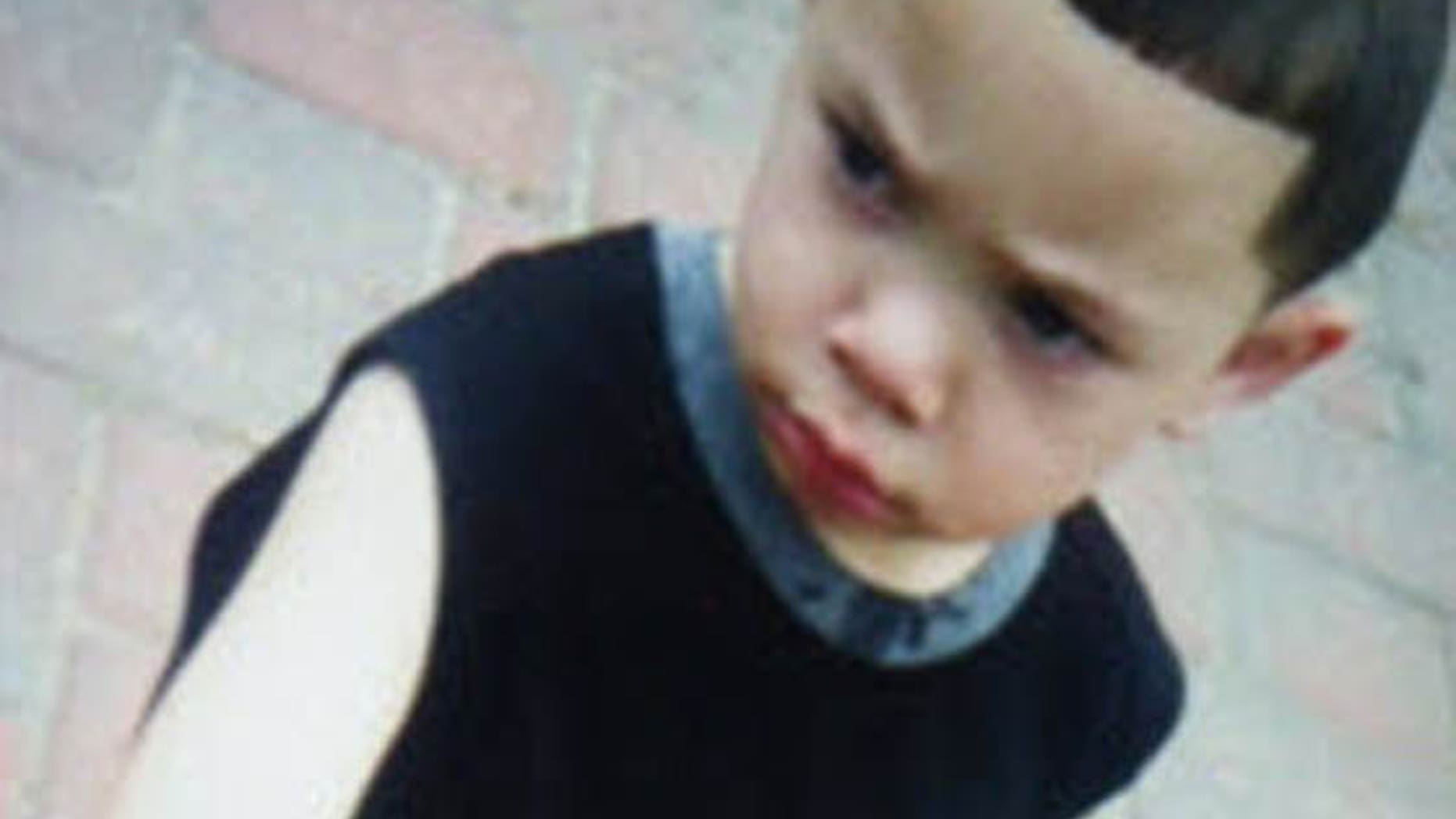 This undated photo released by the Rhode Island State Police through the Amber Alert website shows two-year-old Isaiah Perez. Two men were arrested in a double homicide and the abduction of Perez from a Rhode Island home, while police continued Sunday Aug. 11, 2013 to search "any place and every place" for the child, local police said. (AP Photo)