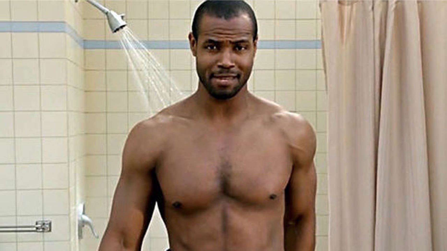 Isaiah Mustafa is seen in one of his Old Spice ads. (Old Spice)