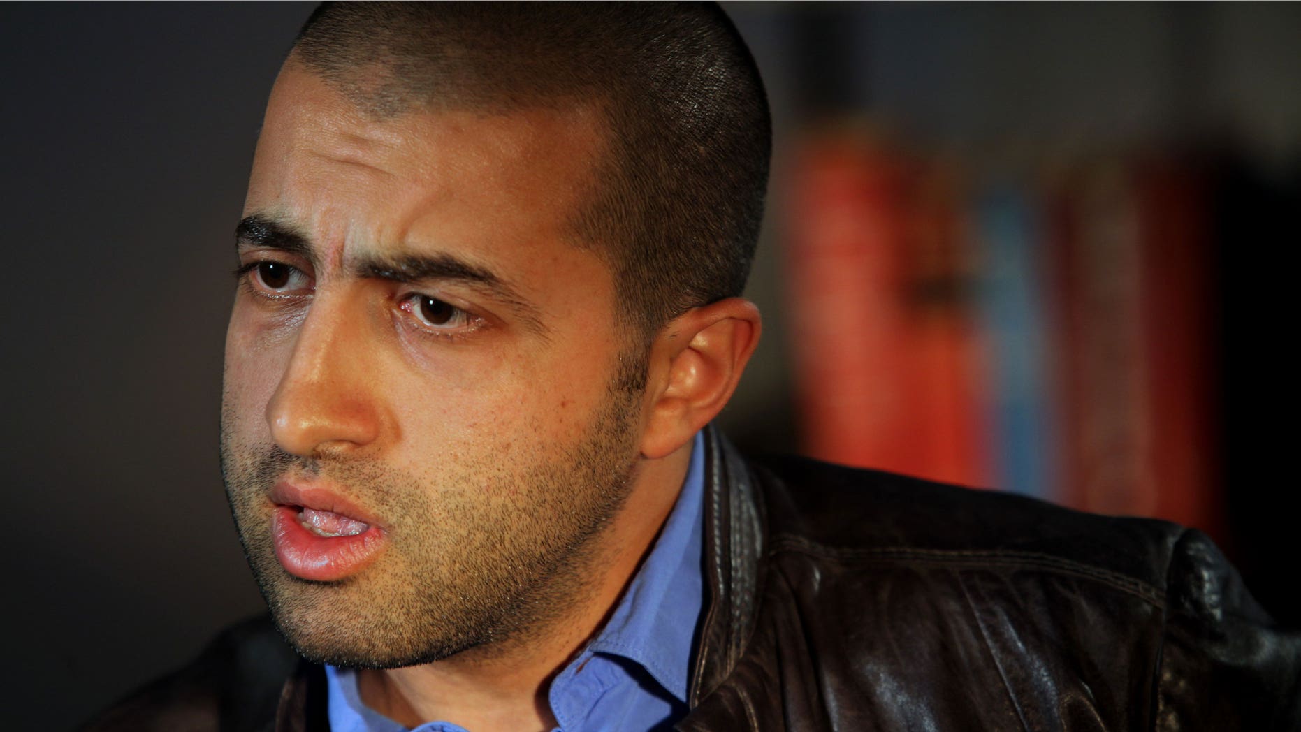 March 3: Mosab Hassan Yousef speaks during an interview in New York. Yousef says he will be killed if he is deported from the United States to the West Bank. The oldest son of one of Hamas' founders, he was an Israeli spy for a decade, and he abandoned Islam for Christianity, further marking him a traitor. (AP)