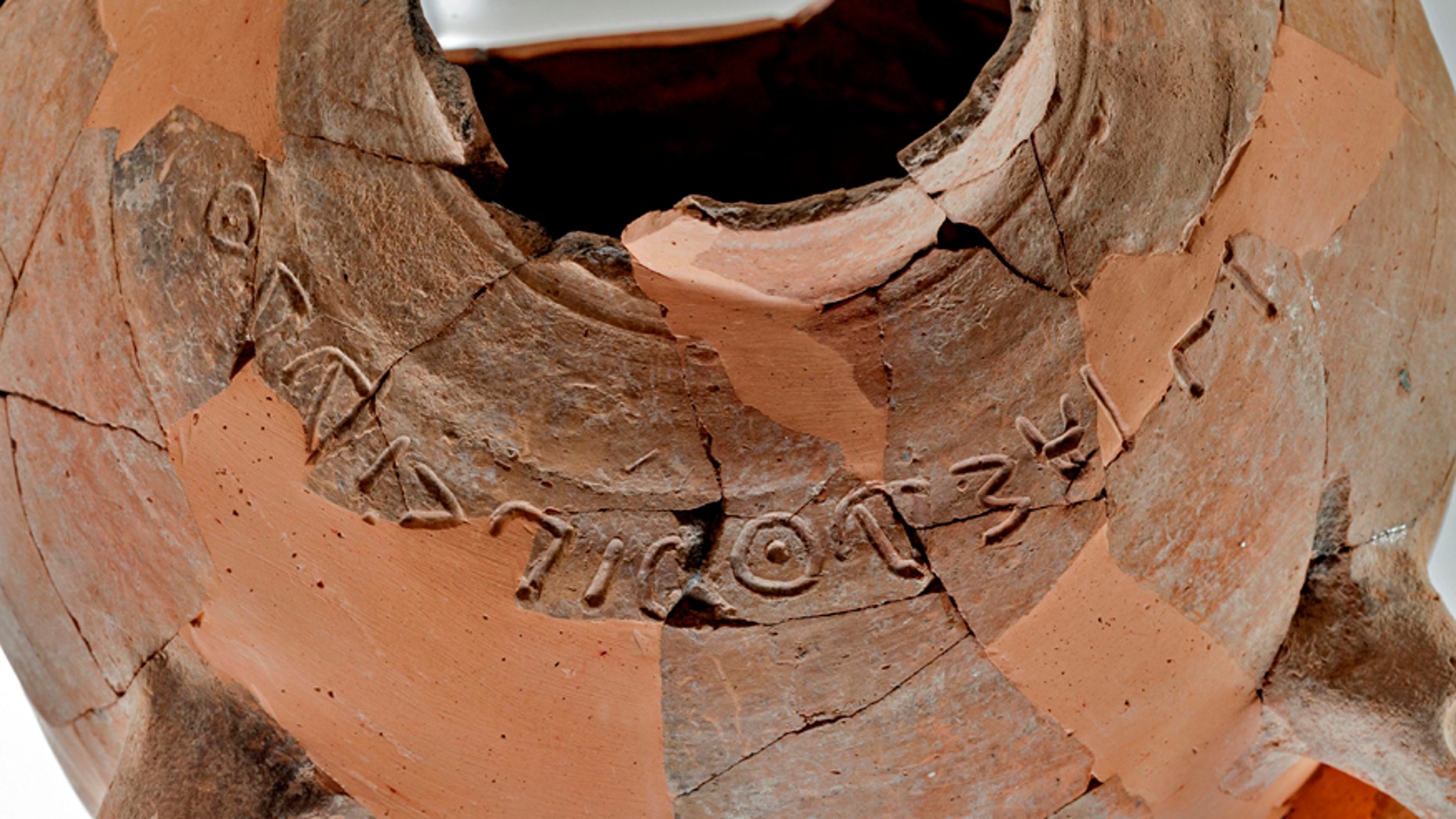 The inscription.