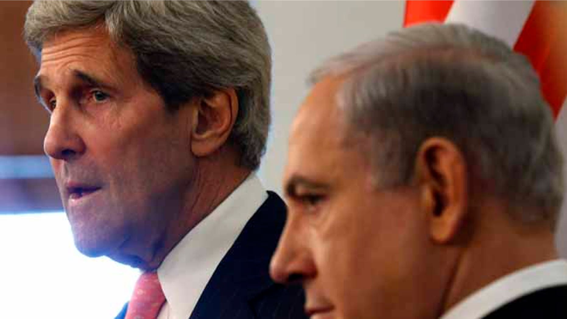 May 23, 2013: U.S. Secretary of State John Kerry, left, meets with Israeli Prime Minster Benjamin Netanyahu in Jerusalem. The United States and Israel are raising hopes for a restart of the Middle East peace process after more than four years of hardly any talks.