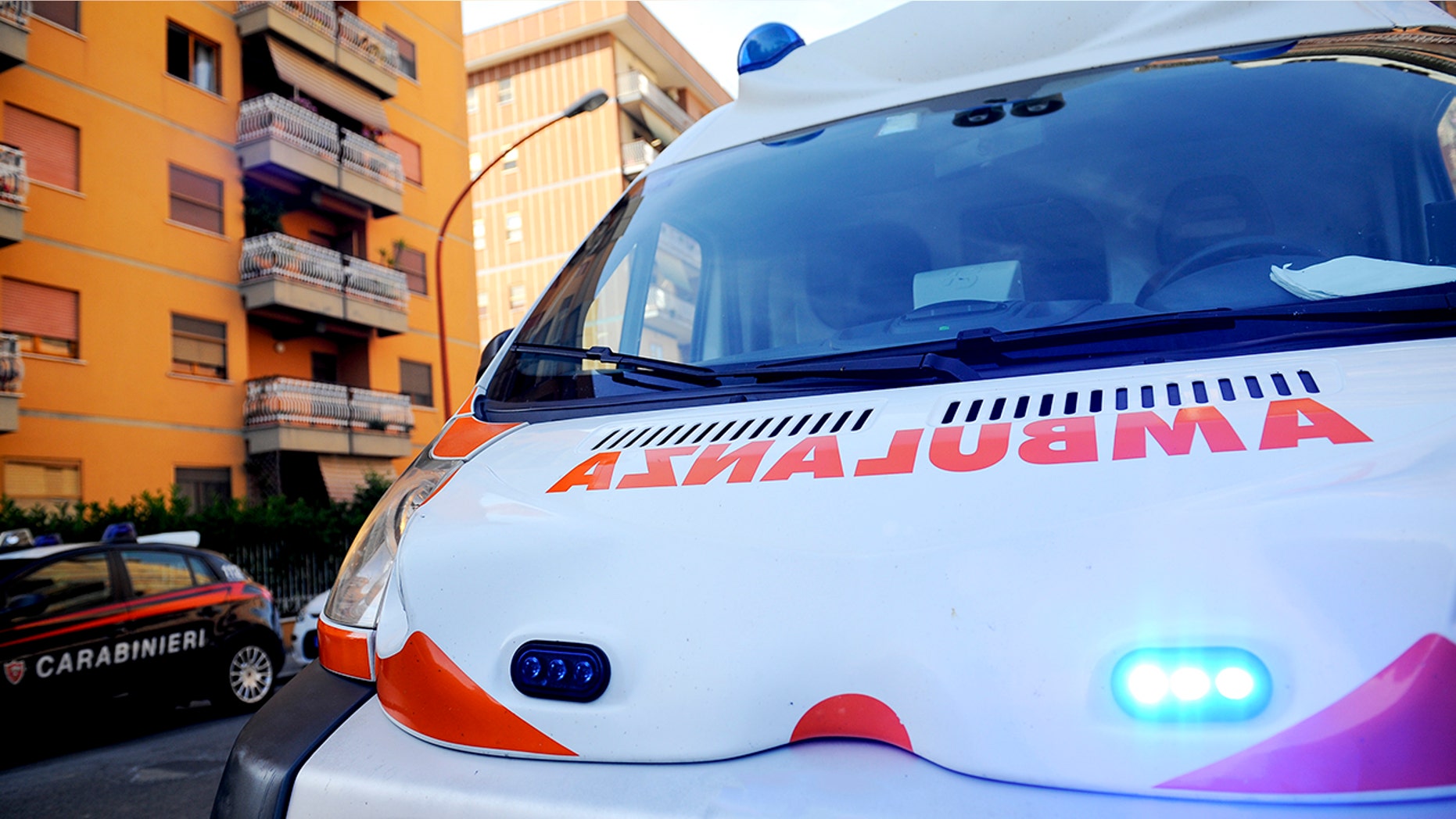 An ambulance in Italy. Police in Sicily have arrested an ambulance worker suspected of intentionally killing patients.