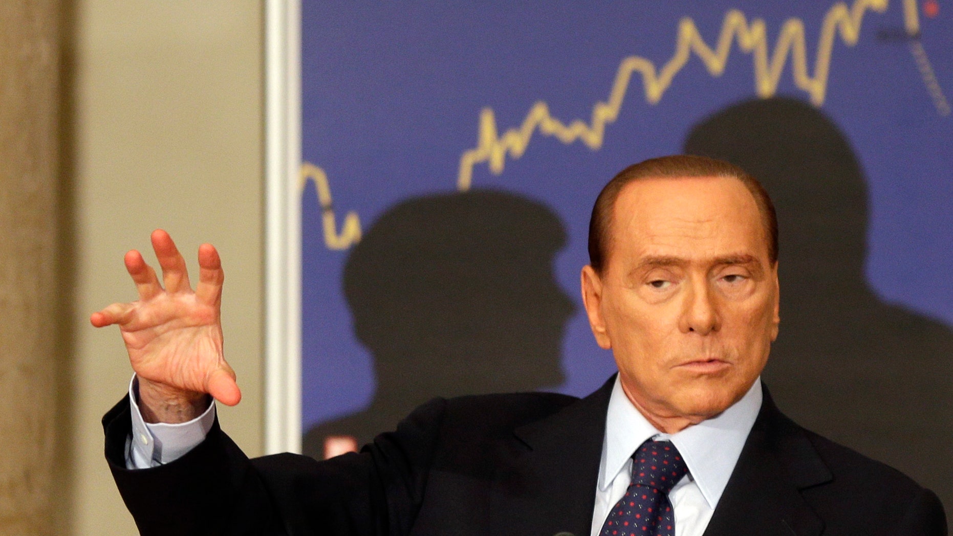 Sept. 27, 2012 - FILE photo of Former Italian premier Silvio Berlusconi.