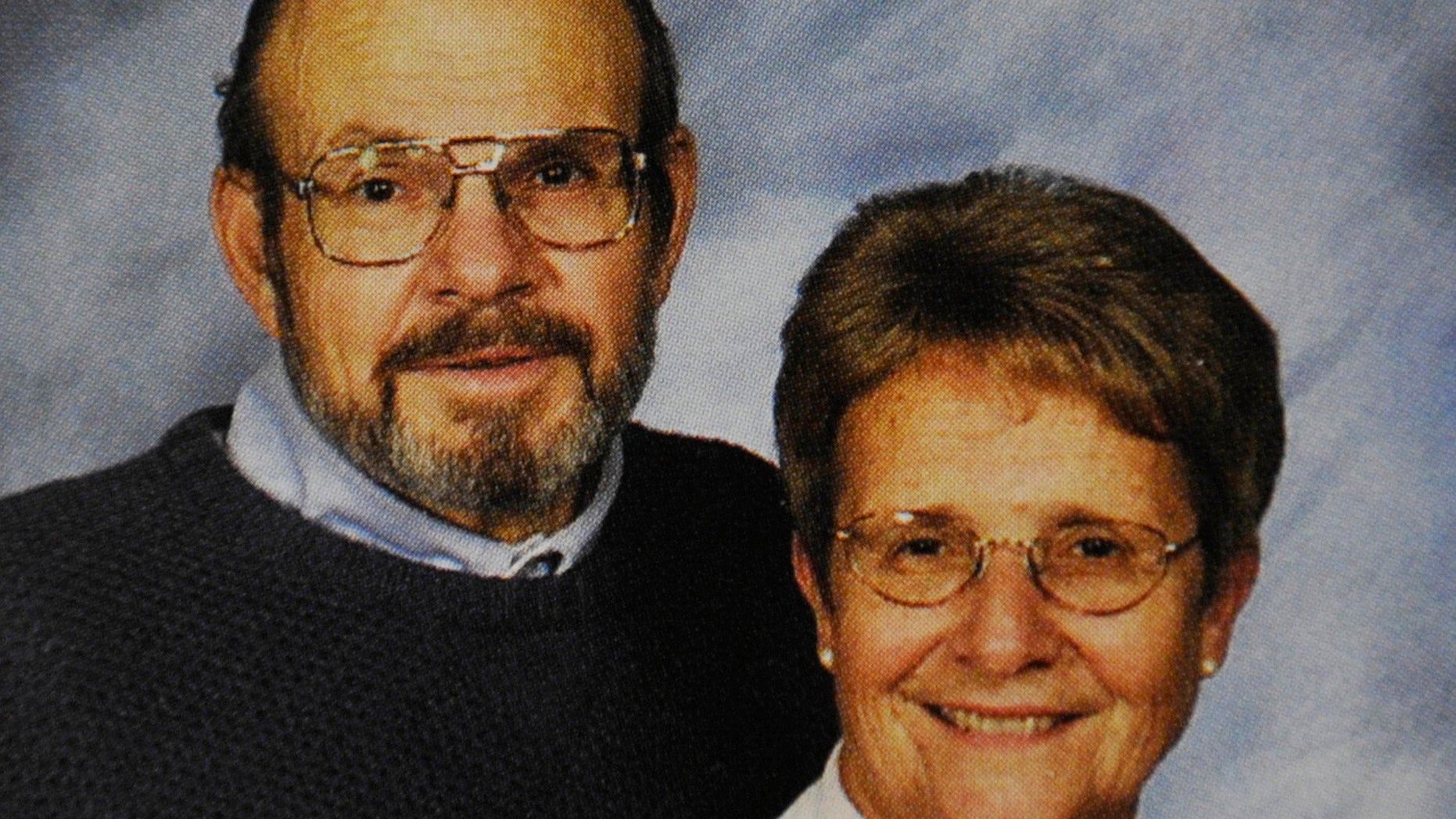 FILE - This undated file photo provided by the St. Piux X Catholic Church directory in White Bear Lake, Minn. shows Jerry and Barbara Heil.