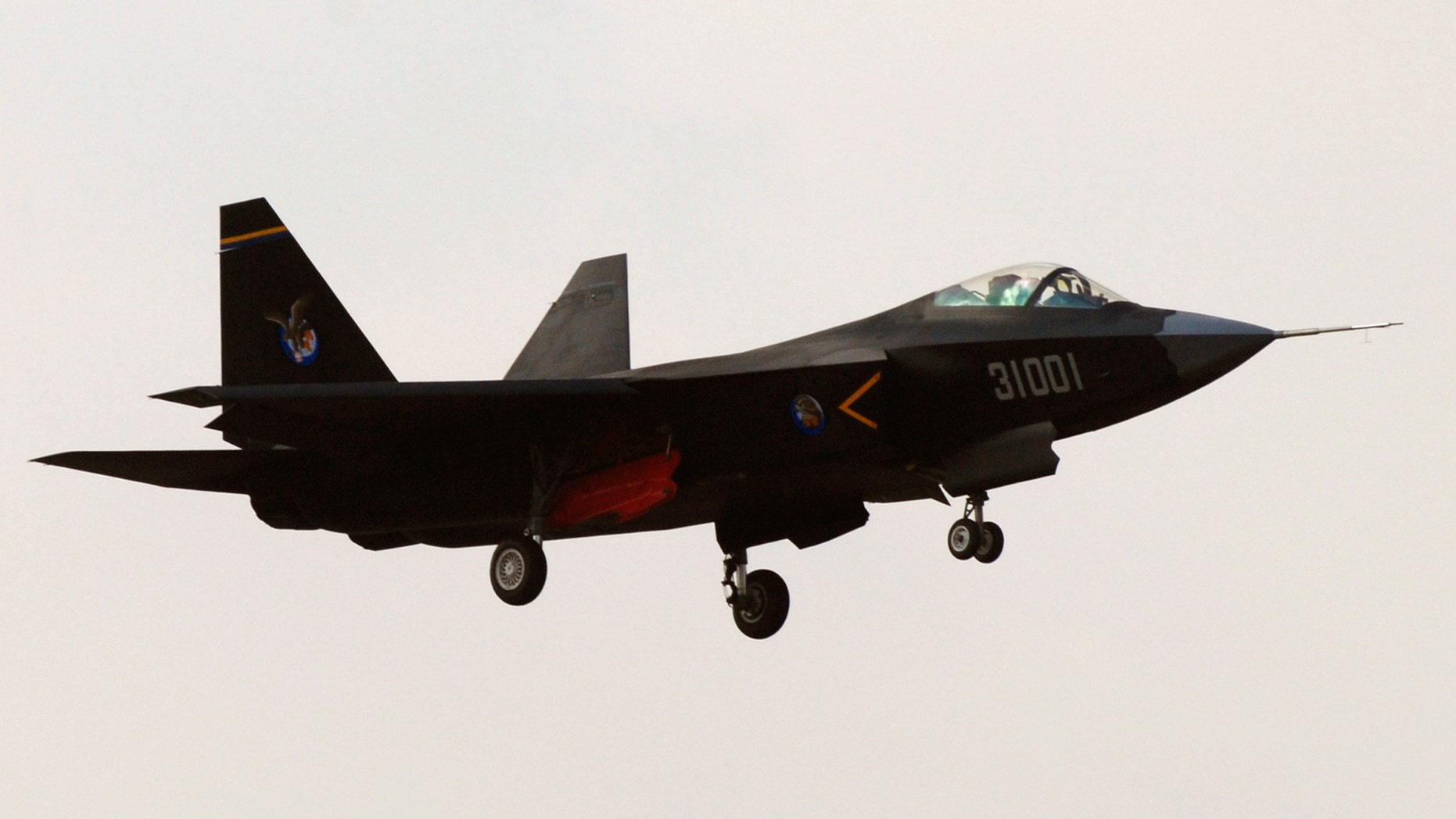 October 31, 2012: The J-31, or Falcon Hawk, participates in a test flight in Shenyang, Liaoning province, China.