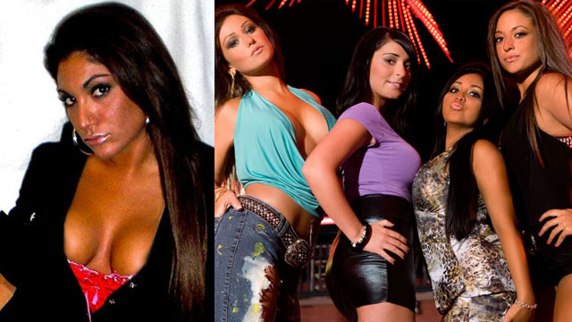 Deena Nicole, left, will join the cast of 'Jersey Shore' during season three of the MTV show.