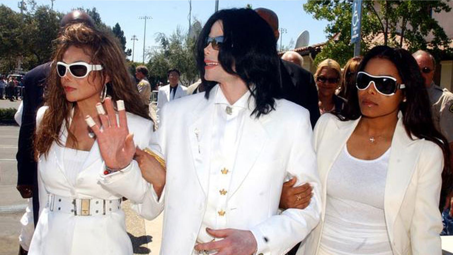 Latoya, Michael and Janet Jackson