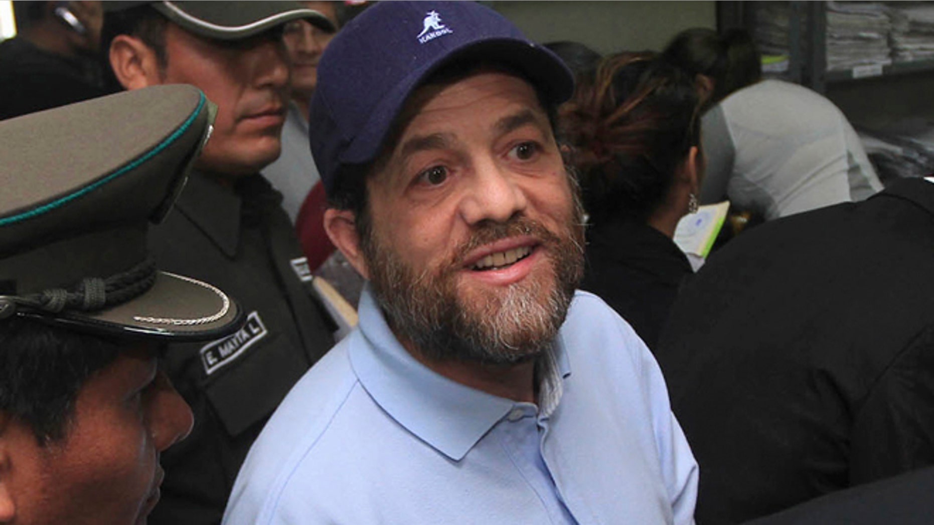 June 11, 2012: American Jacob Ostreicher is seen in a courtroom at Santa Cruz, Bolivia.