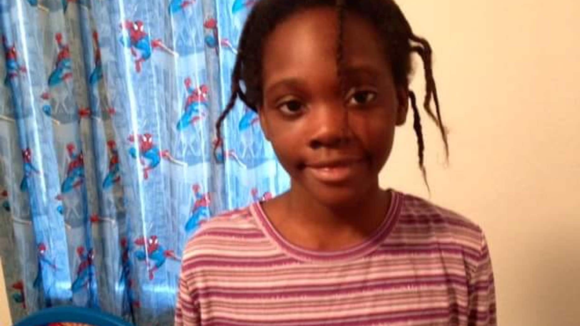 Undated photo of Janiya Thomas, 11, of Bradenton, Florida, who was last seen in September 2014. (Bradenton Police)