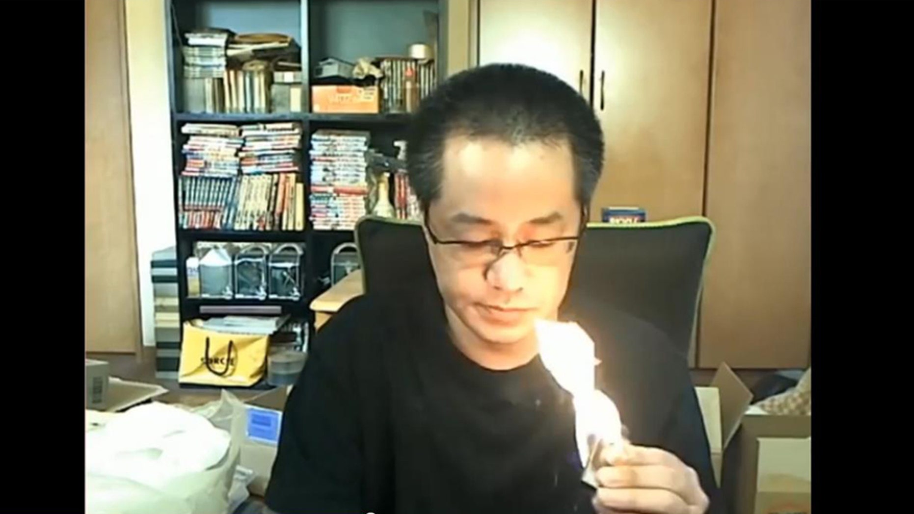 Screenshot from YouTube video