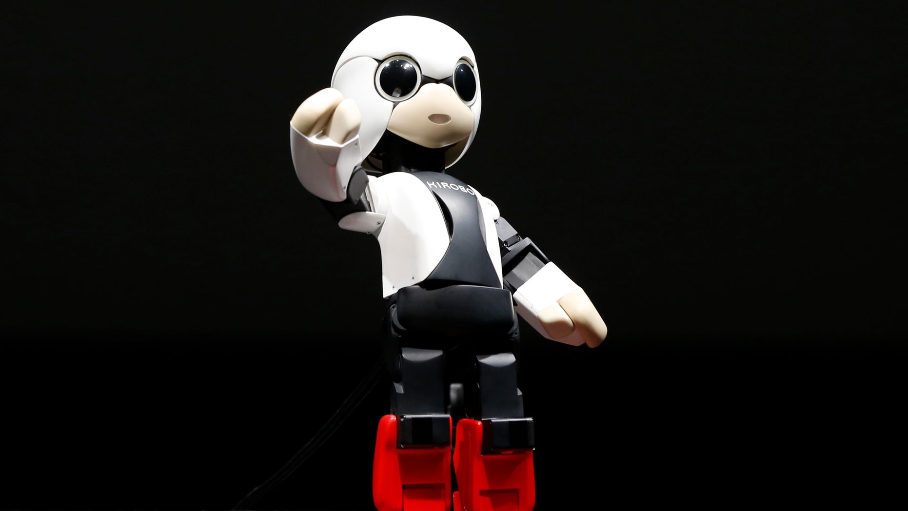 Humanoid communication robot Kirobo moves during its unveiling in Tokyo June 26, 2013.