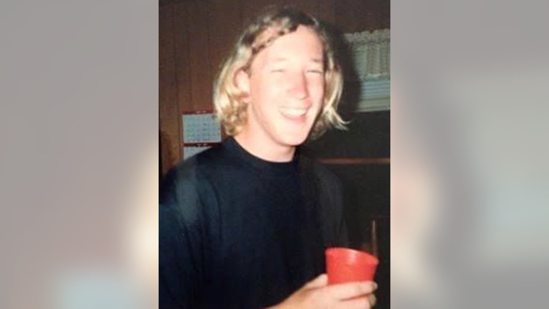 This undated photo posted on a Facebook page devoted to the 'Grateful Doe' case shows Jason Patrick Callahan, who was identified Thursday, Dec. 10, 2015 as a passenger killed in a 1995 car accident near Emporia, Va.
