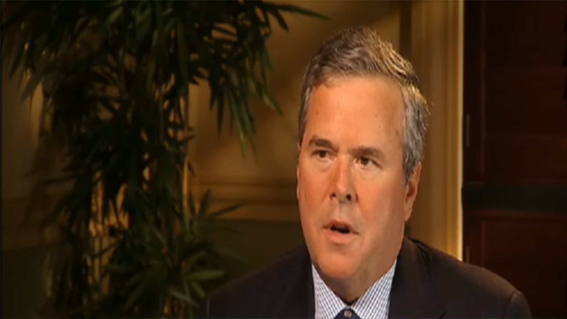 Former Florida Gov. Jeb Bush speaks to Fox & Friends in a rare interview, February 18, 2010. (FNC)