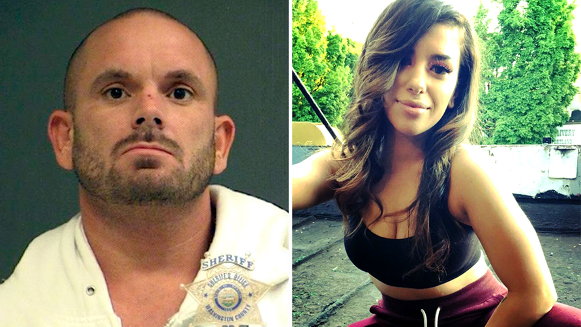 Jeremiah “Jeremy” Johnston, 35, who is a convicted felon who was recently released from prison and moved back in with his mother, is suspected in the slaying of 28-year-old Sara Zghoul, a young model in Oregon, whose dismembered body was found inside luggage packed in the trunk of a BMW last week. (The Washington County Sheriff’s Office / Facebook)