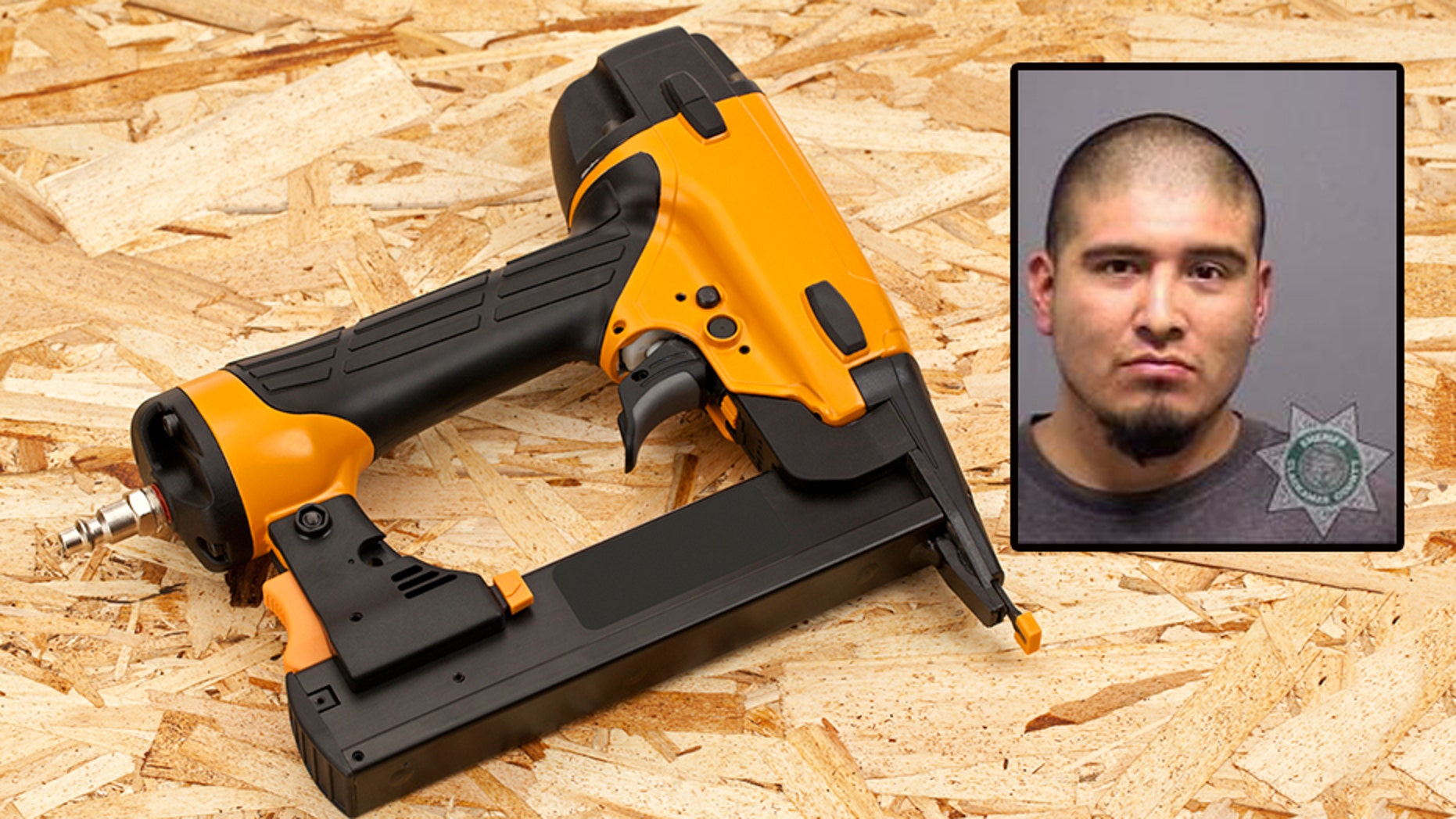 Jesus Ascencio Molina, 24, an immigrant from Mexico was arrested last week after he allegedly attempted to kill a co-worker with a nail gun.