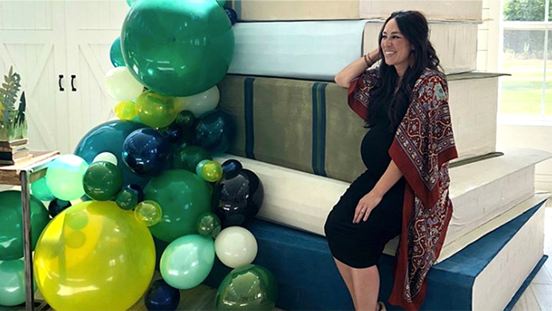 Joanna Gaines reveals a photo from a late night with her newborn son, Crew.