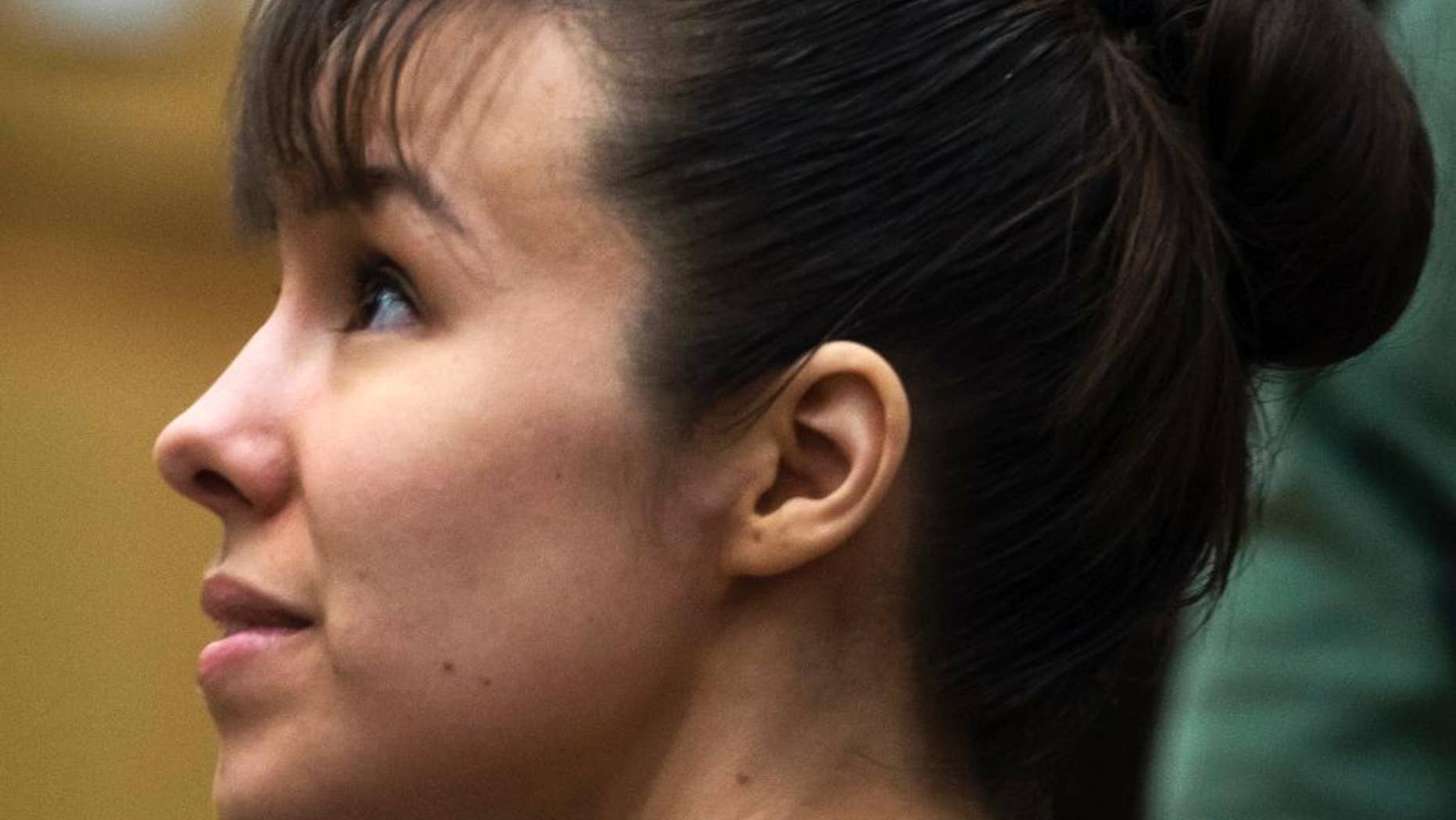 FILE - In this July 16, 2013 file photo, convicted murderer Jodi Arias appears for a hearing in Maricopa County Superior Court in Phoenix. Arias' second penalty phase trial has been scheduled to begin in September, 2014. The 33-year-old former waitress was convicted of first-degree murder in May for the June 2008 killing of her one-time boyfriend in Arizona, but jurors couldn't reach a decision on a sentence. (AP Photo/The Arizona Republic, Mark Henle, Pool, File)