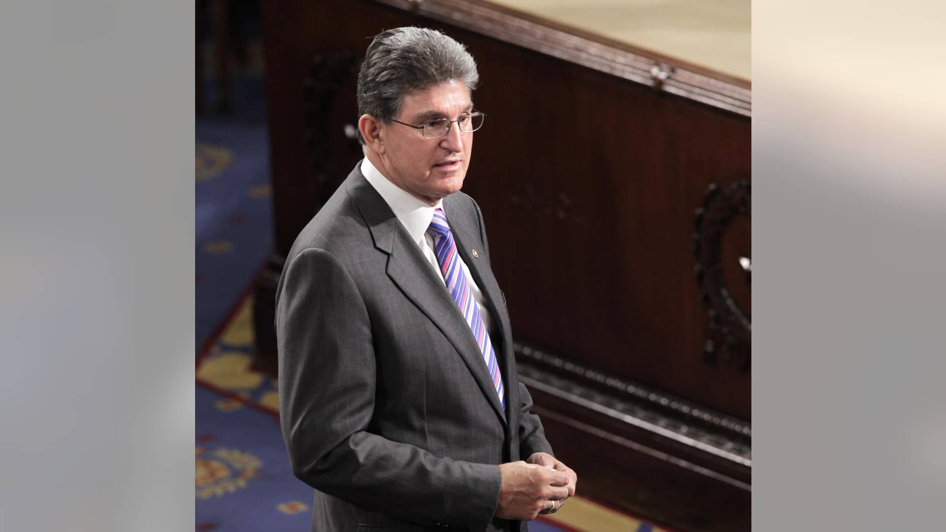 Sen. Joe Manchin, D-W.Va., in the U.S. Senate