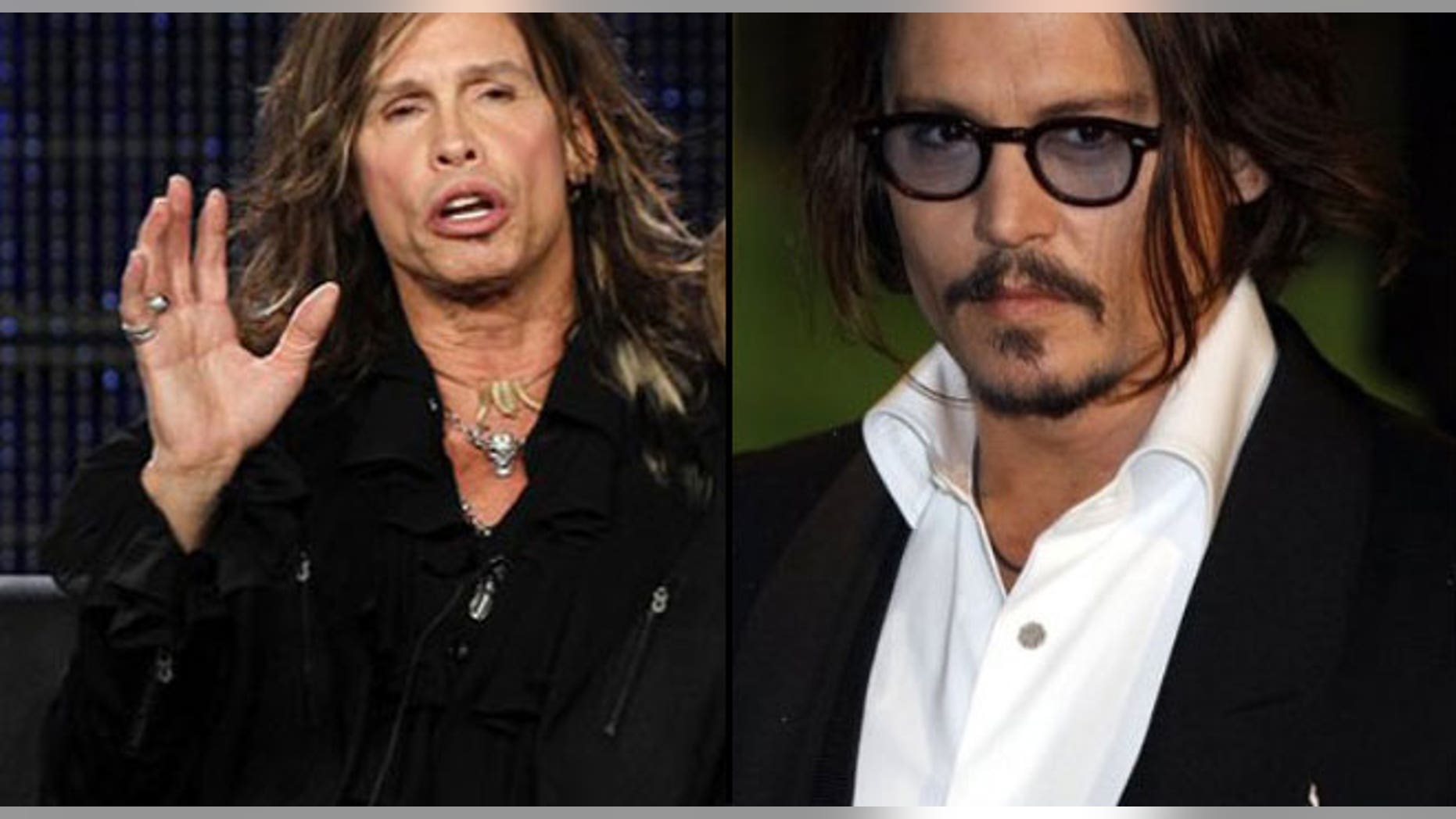 Johnny Depp (right) and Steven Tyler are pals who even collaborate musically.