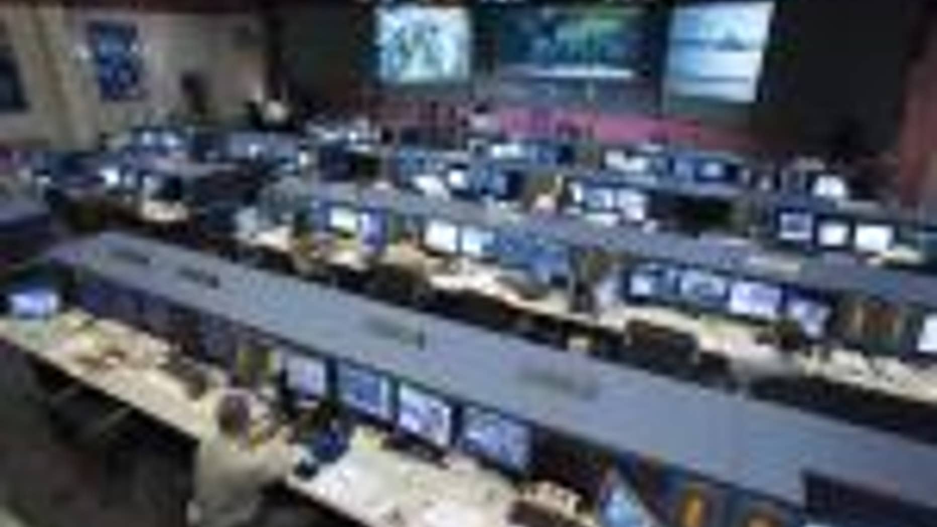 Flight Control Room 1 at Johnson Space Center in Houston, TX (AP file photo)
