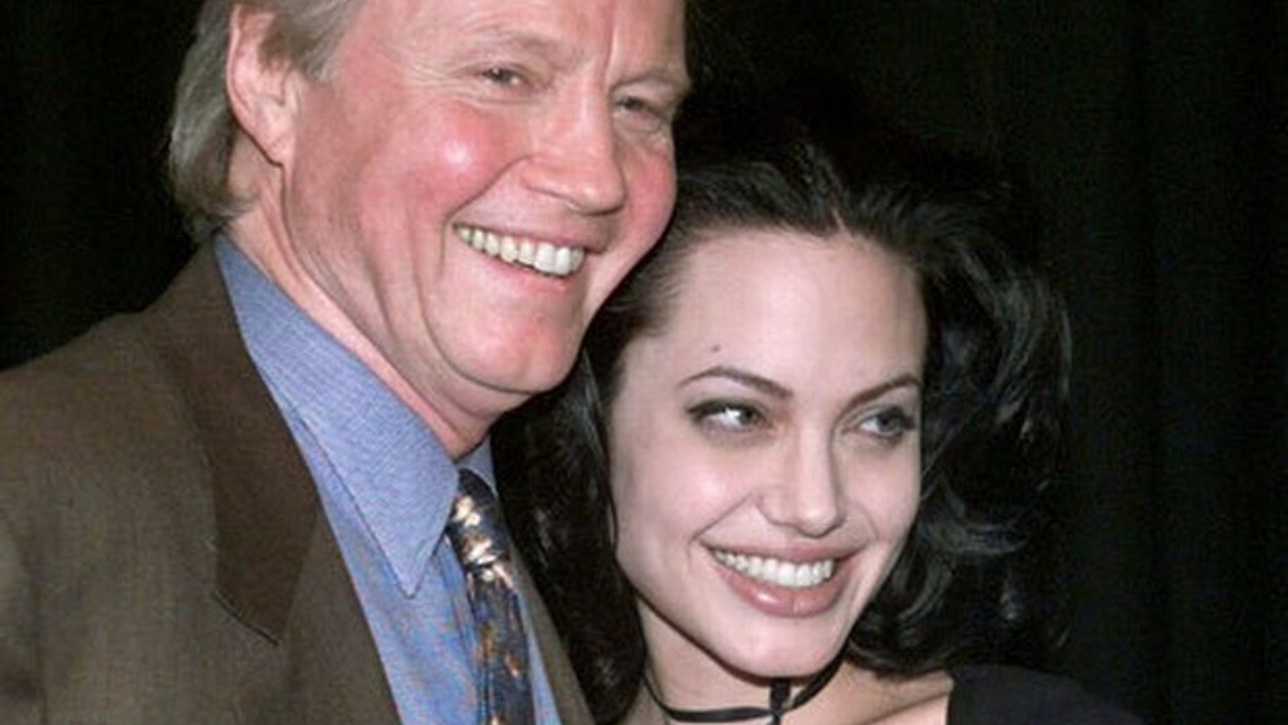 Jon Voight and daughter Angelina Jolie in 2000.