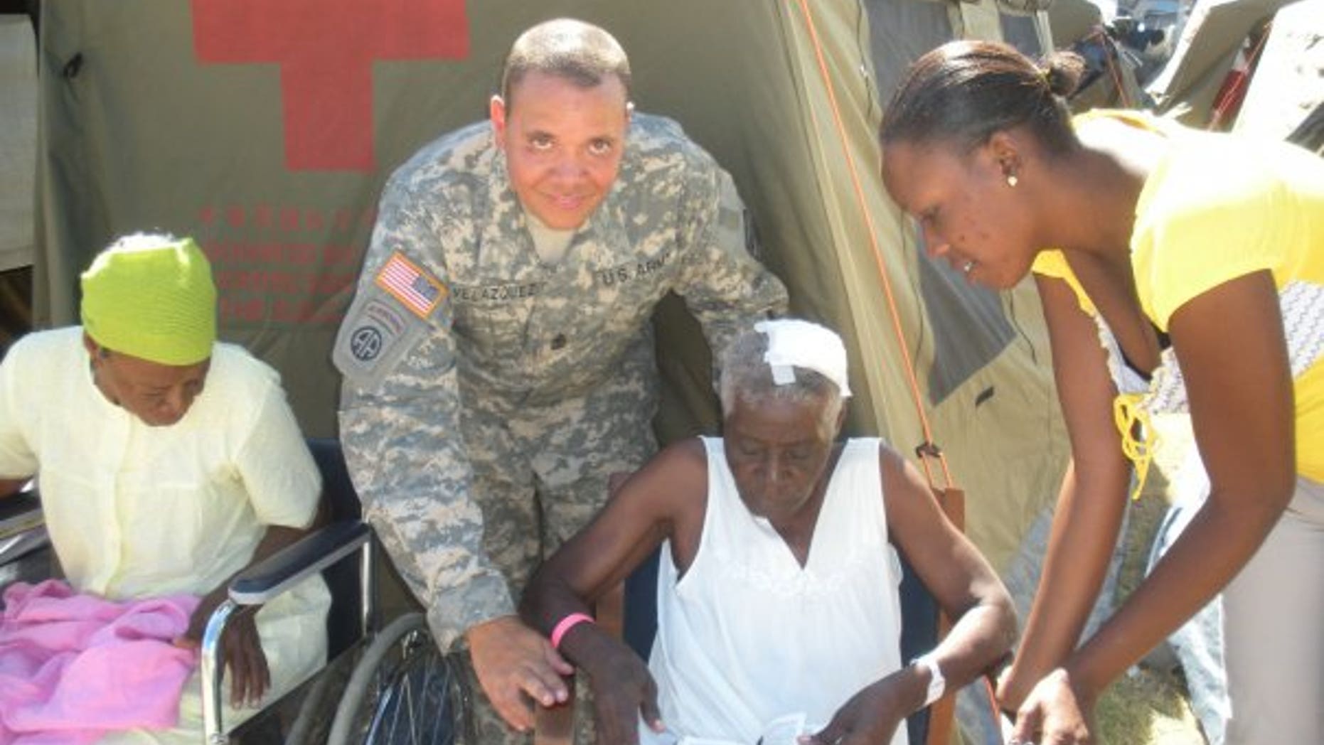 Sergeant Major José Velázquez joined the army 22 years ago and has no regrets.