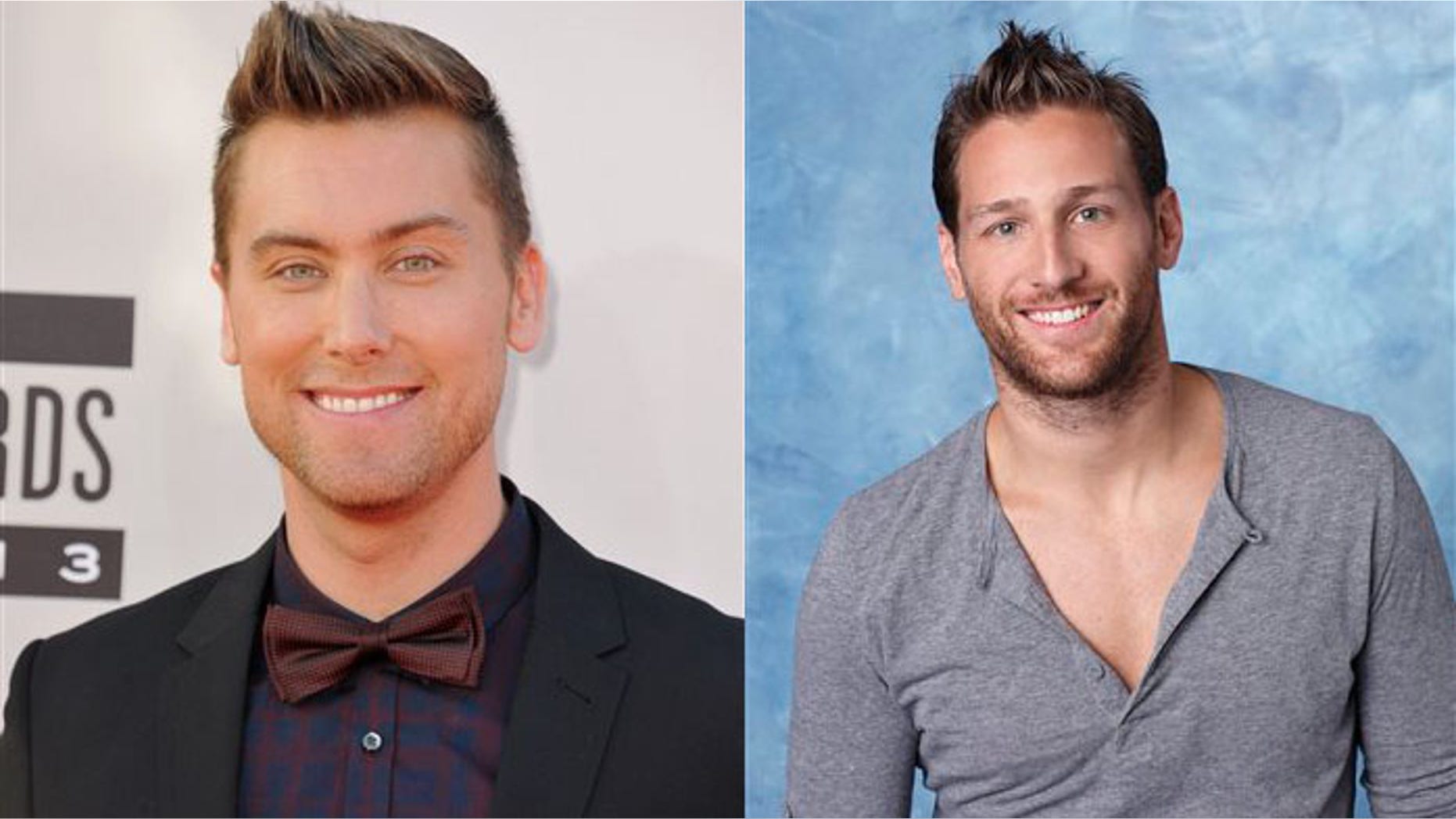 Lance Bass and Juan Pablo Galavis.