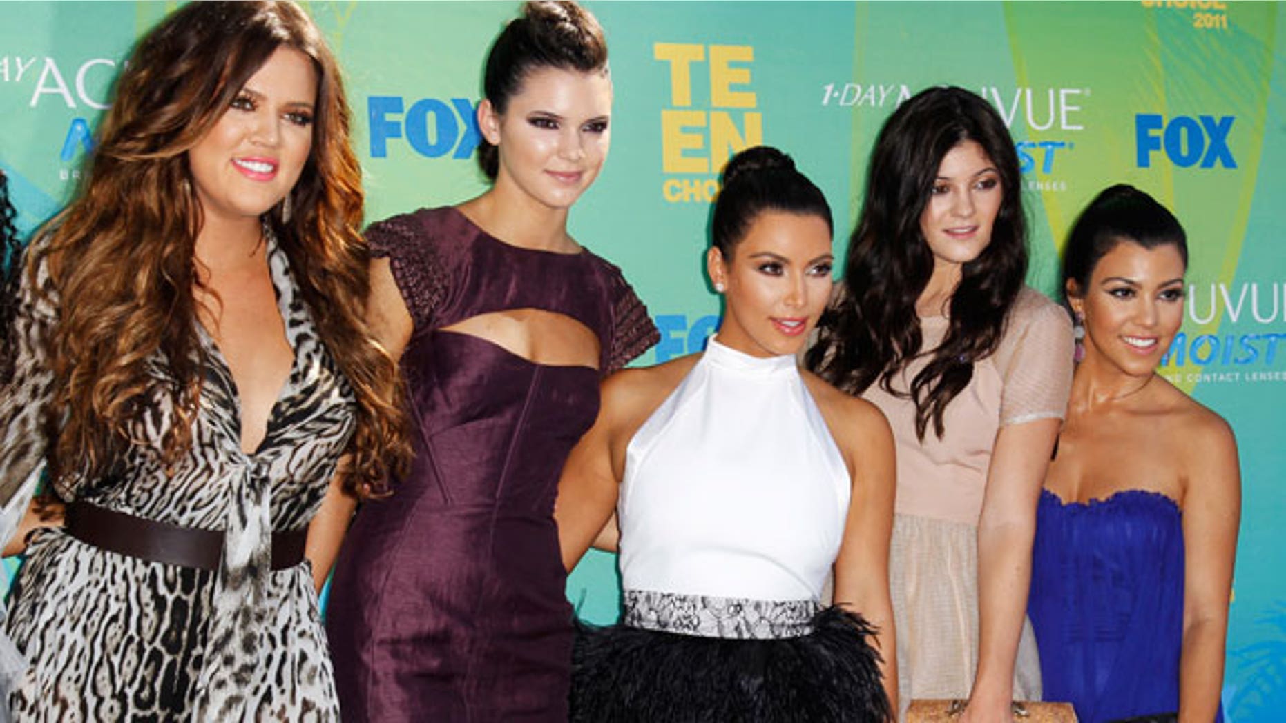 The Kardashian and Jenner sisters. From l to r Khloe, Kendall, Kim, Kylie and Kourtney (Reuters)