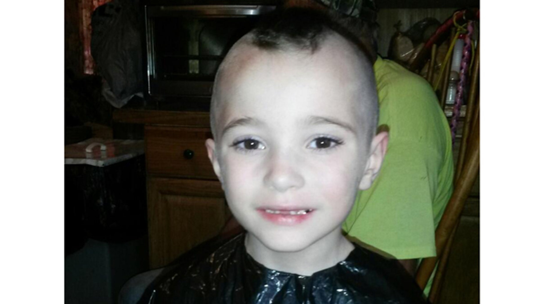 This undated image, provided by the Albany County Sheriff, shows 5-year-old Kenneth White.