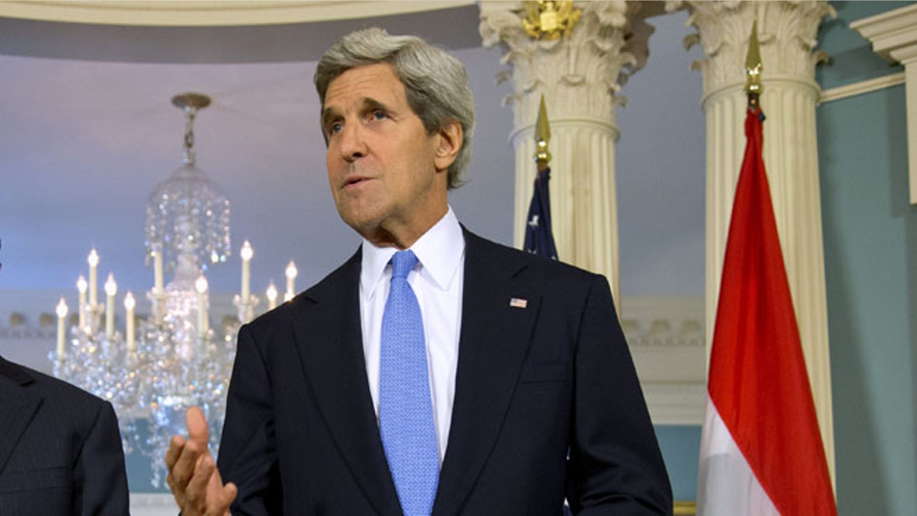 FILE: July 29, 2013: Secretary of State John Kerry at the State Department in Washington, D.C.