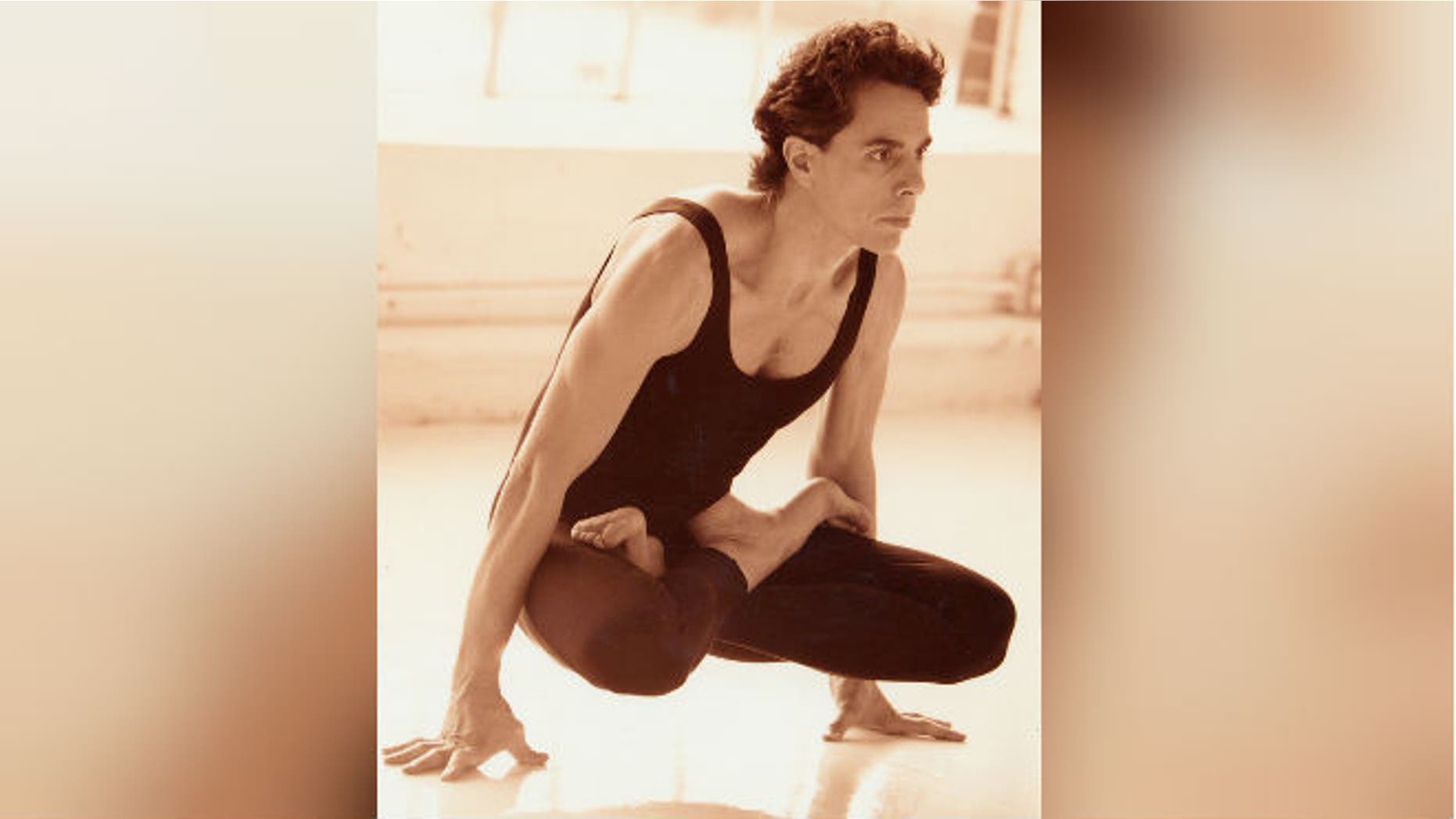 Chris Kilham practicing yoga. (Photo by Al Rubin)